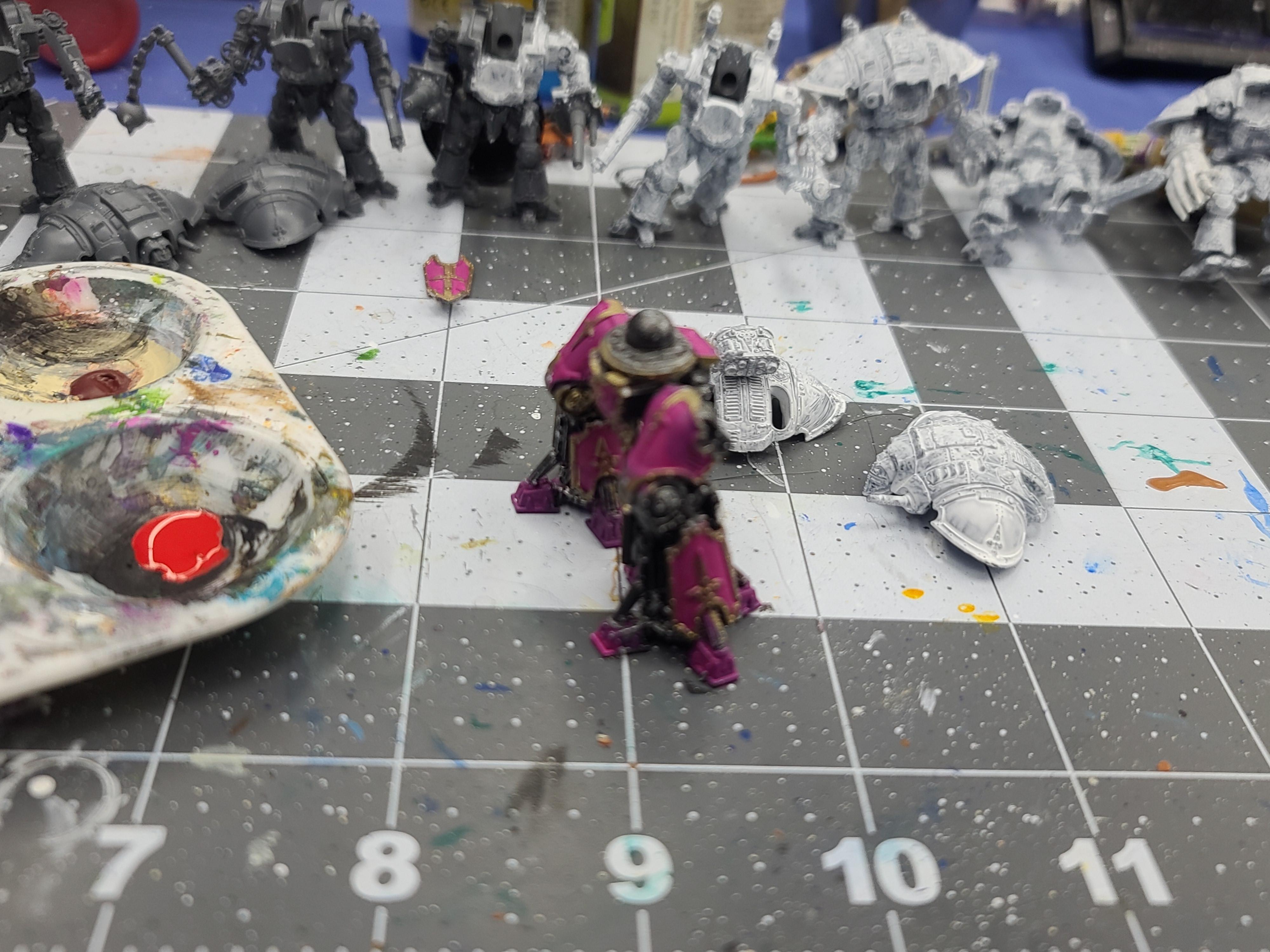 6mm, Acastus, Adeptus Titanicus, Games Workshop, Knights