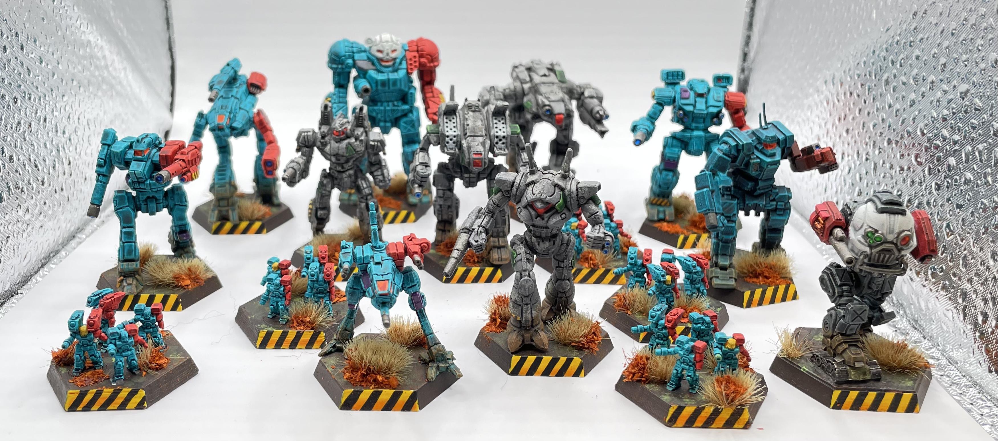 Battle Armour, Battletech, Mechs