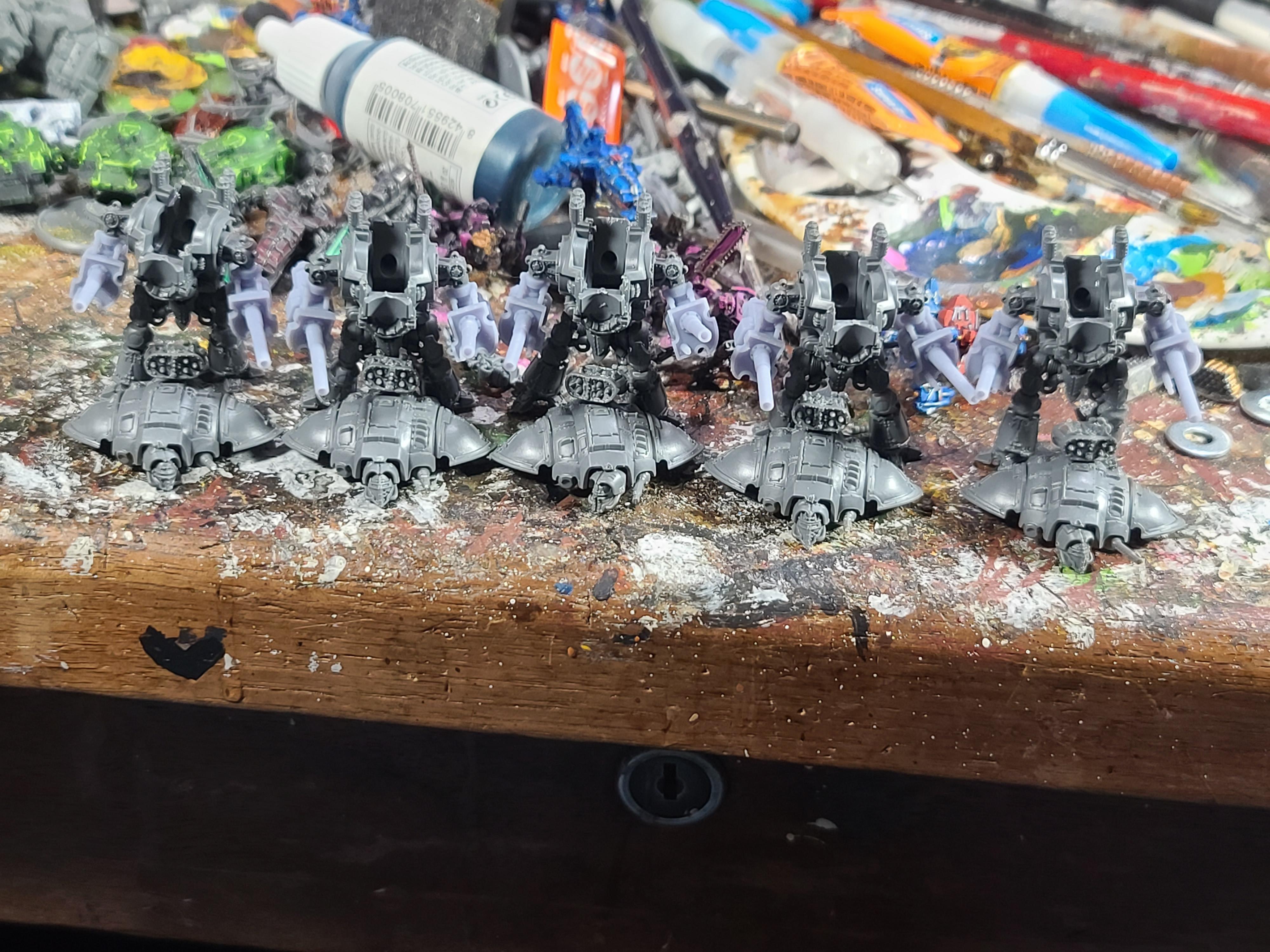6mm, Adeptus Titanicus, Games Workshop, Knights, Questoris