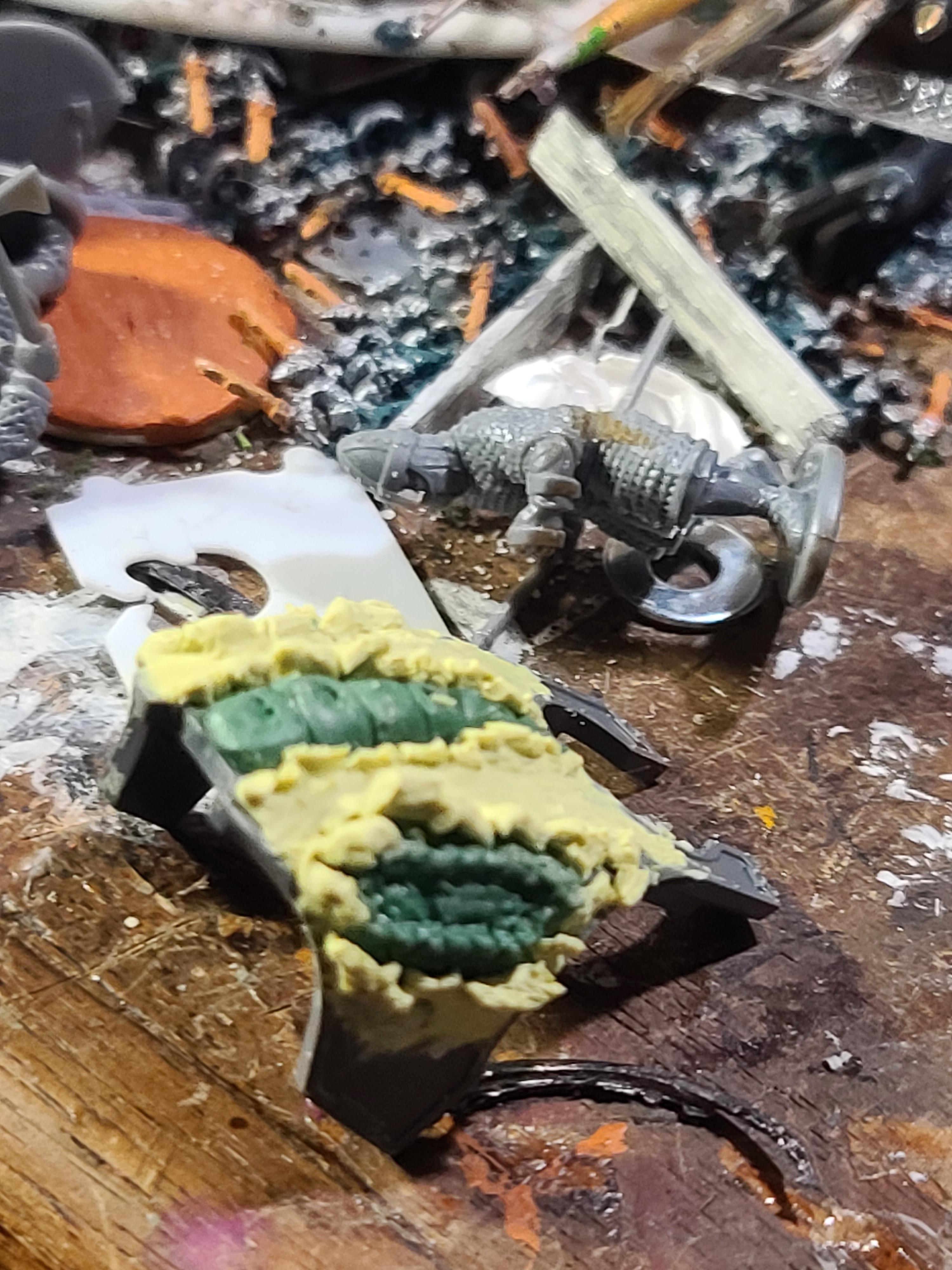 6mm, Adeptus Titanicus, Games Workshop, Reaver, Sculpting, Titan