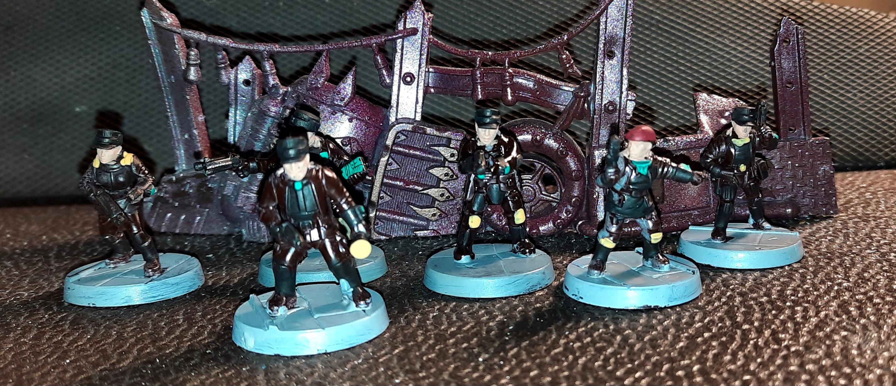 Faceless Oppressors, Guard, Kitbash, Security, Stargrave