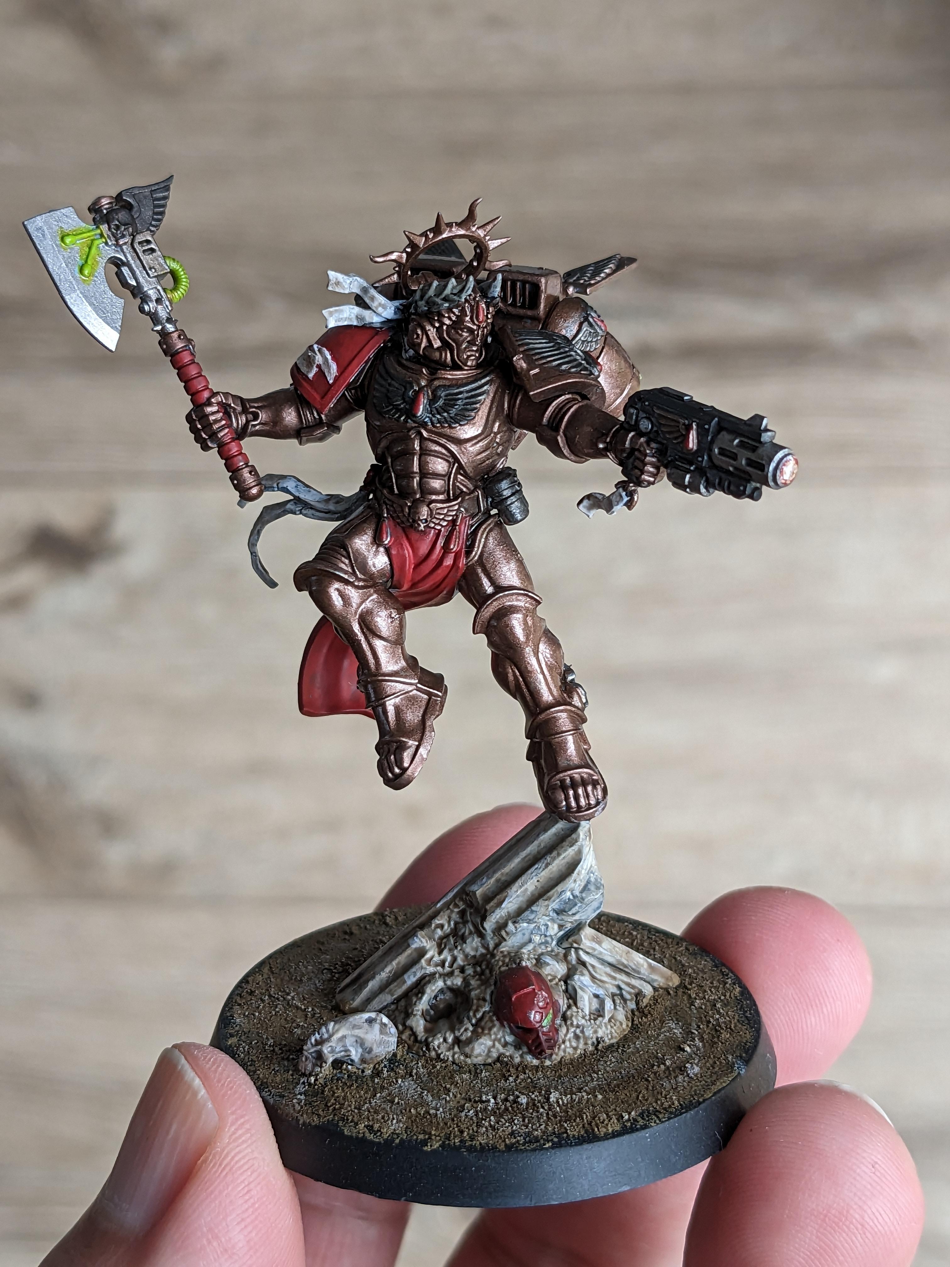 Front view - finished
