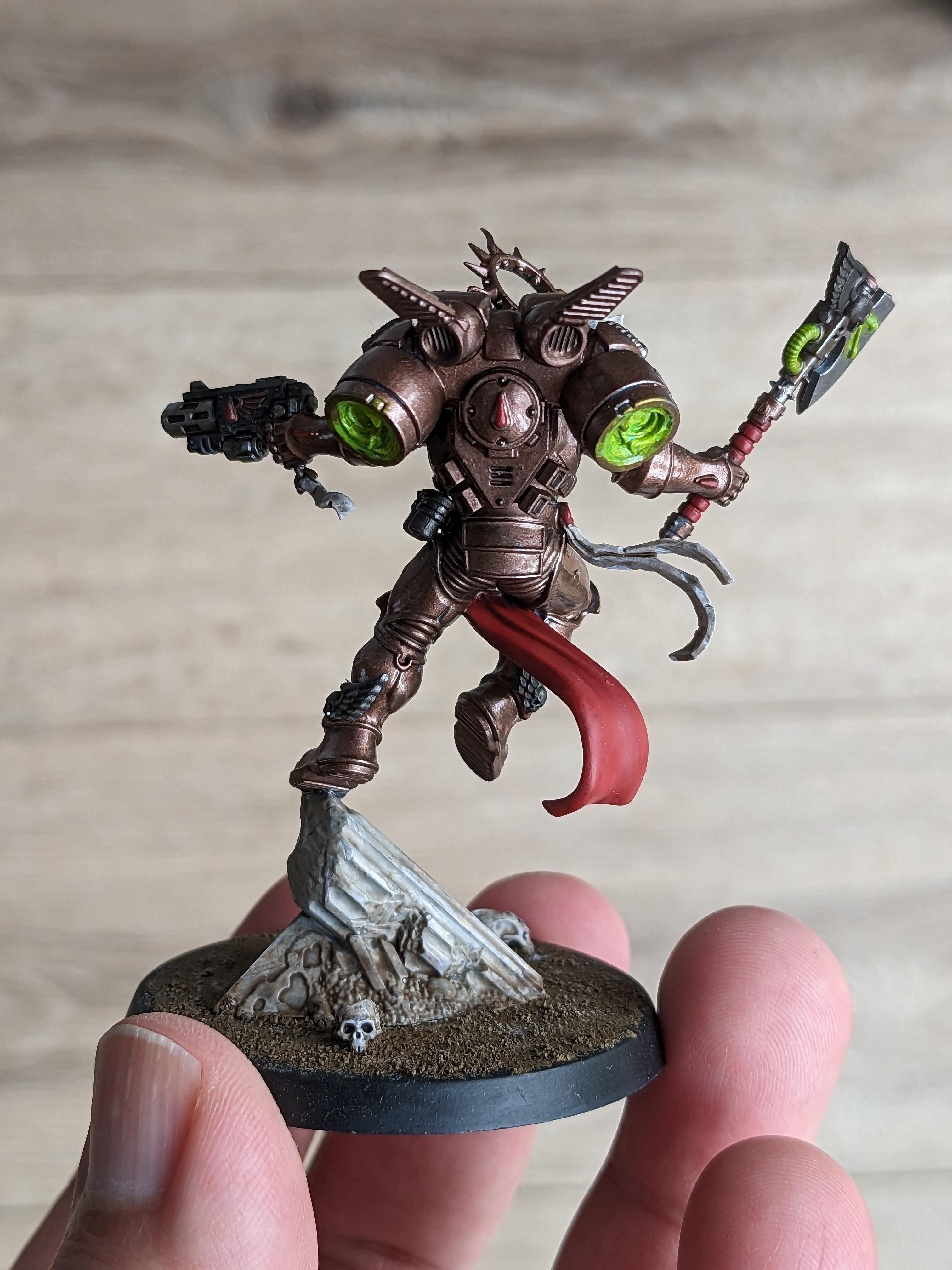 Rear view - finished