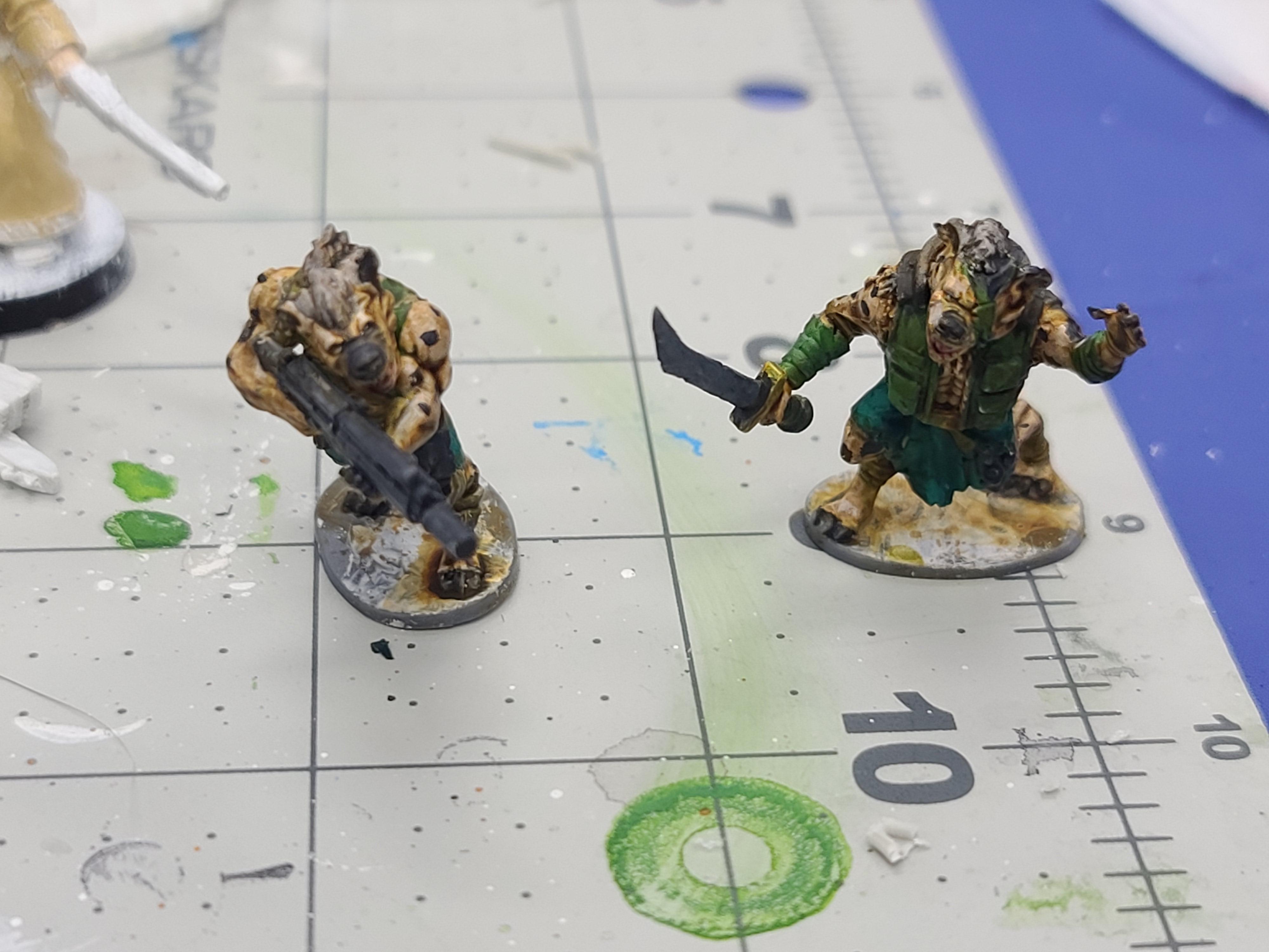 Frostgrave, Gnoll, Kitbash, Wargames Atlantic