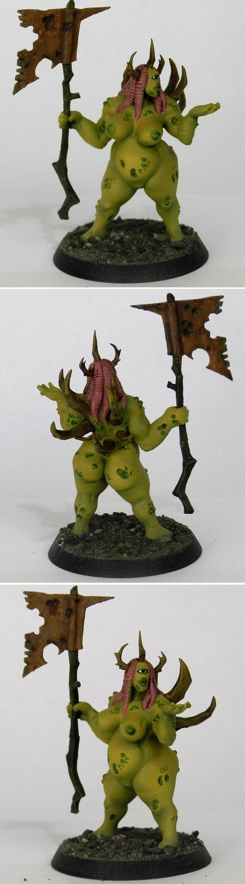 Daemons, Female, Humor, Nurgle