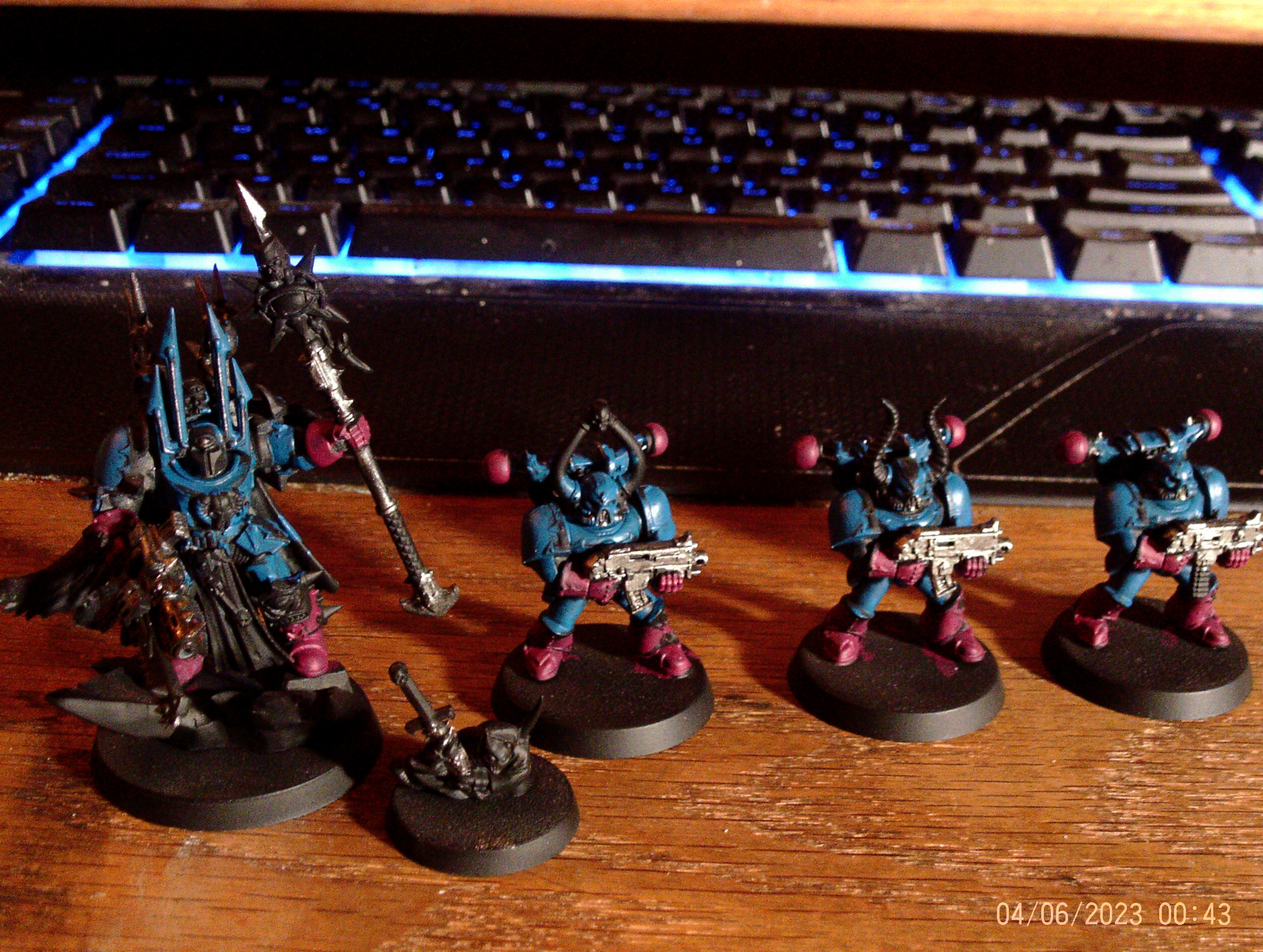 Execution Force Chaos Marines WIP 1