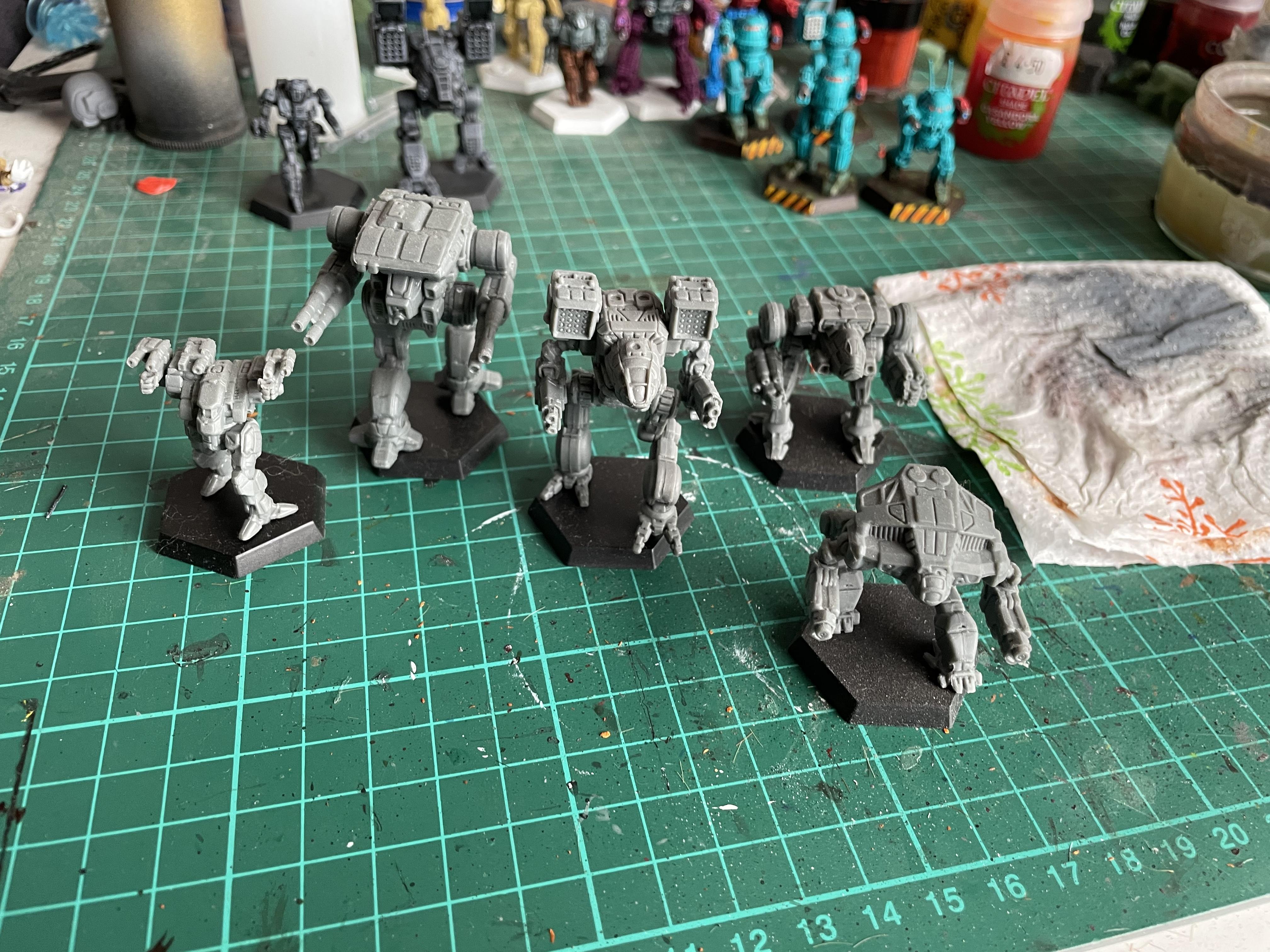 Battletech, Clan, Mechs