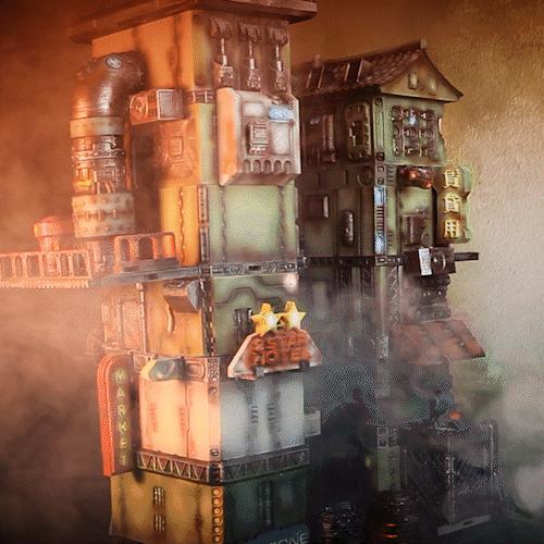 3d Print, Terrain, Flatline City Stacks