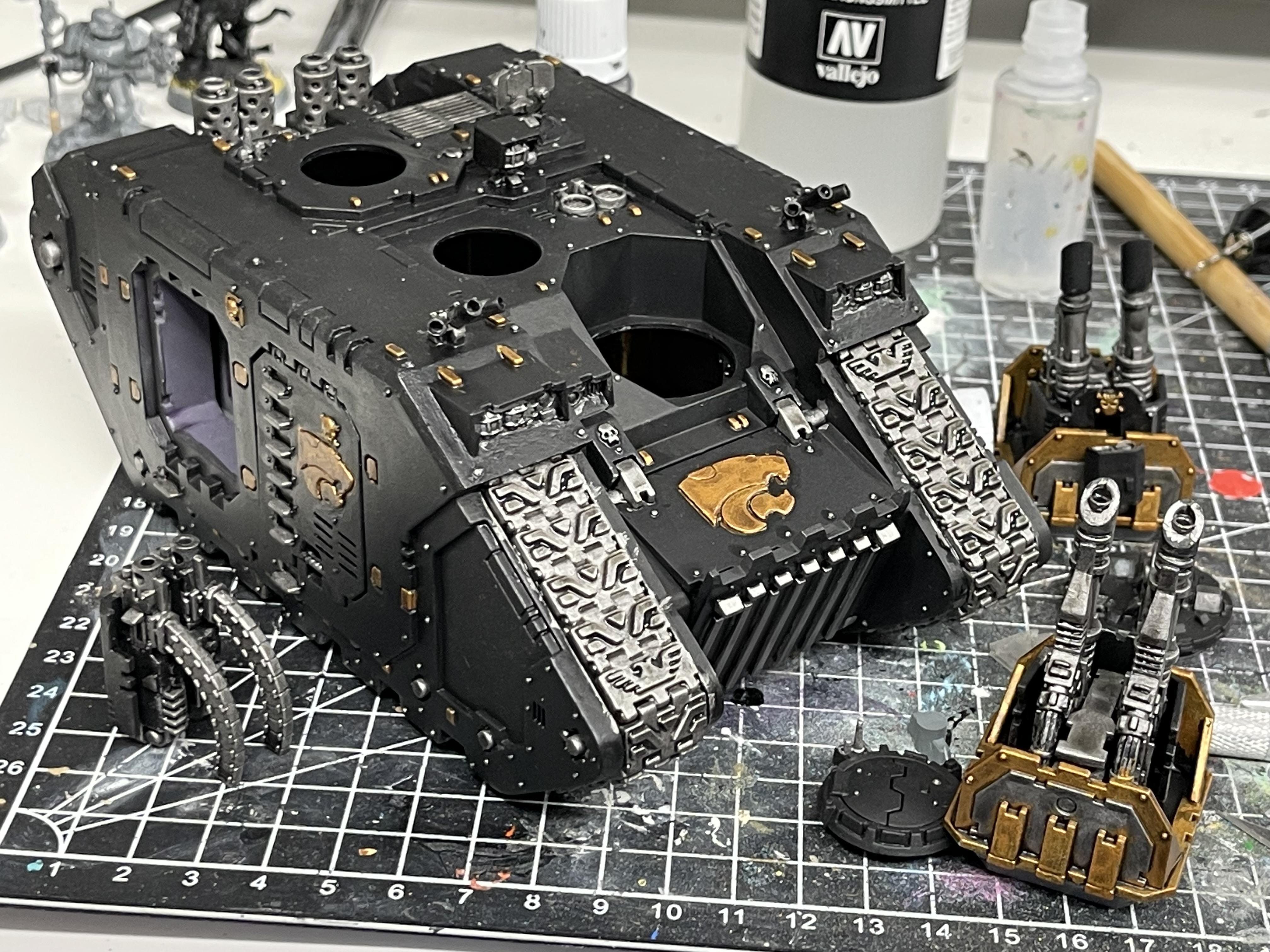 Land Raider, Space Marines, Void Panthers, Warhammer 40,000, Work In Progress