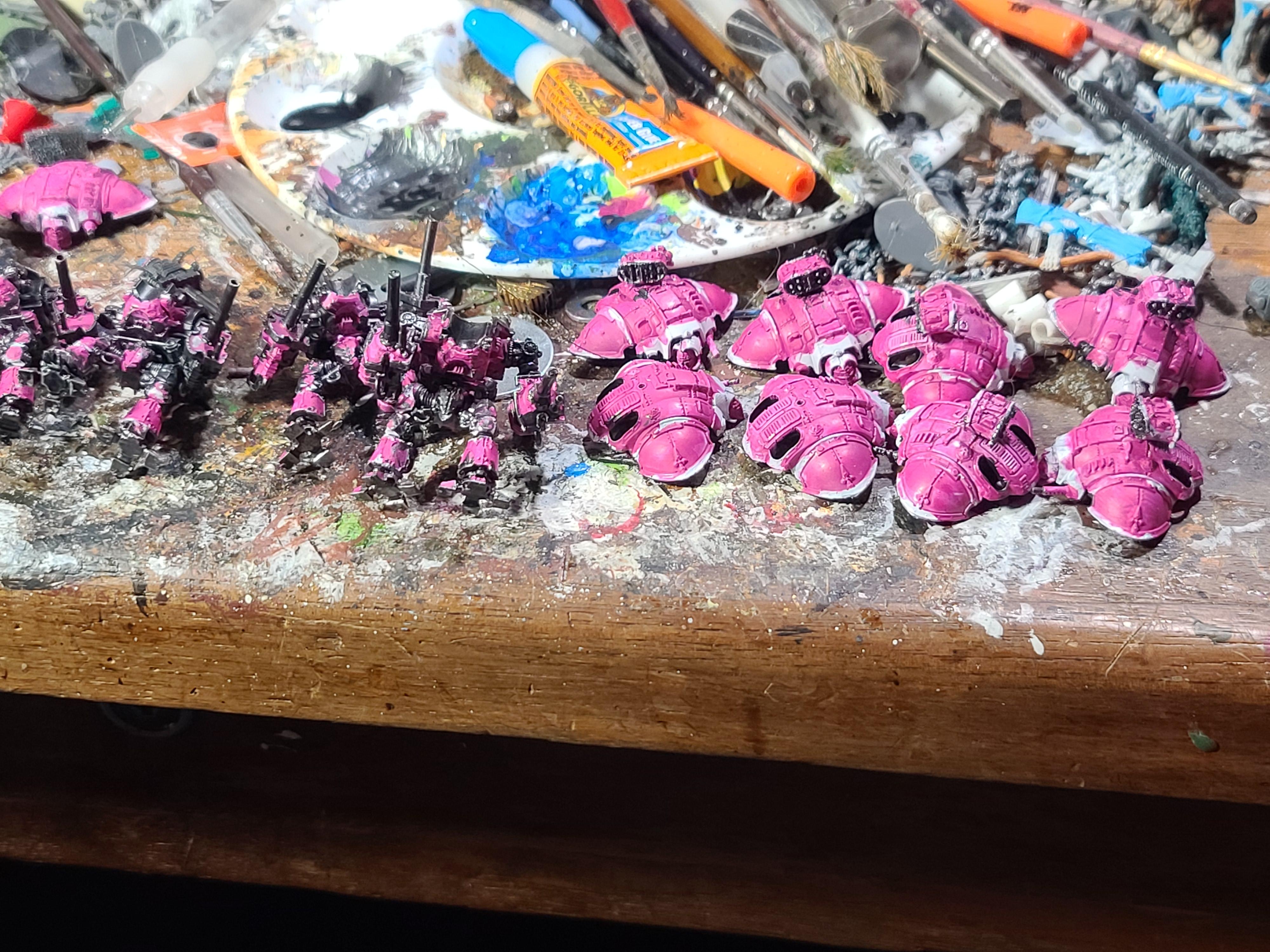 6mm, Adeptus Titanicus, Games Workshop, Knights, Questoris