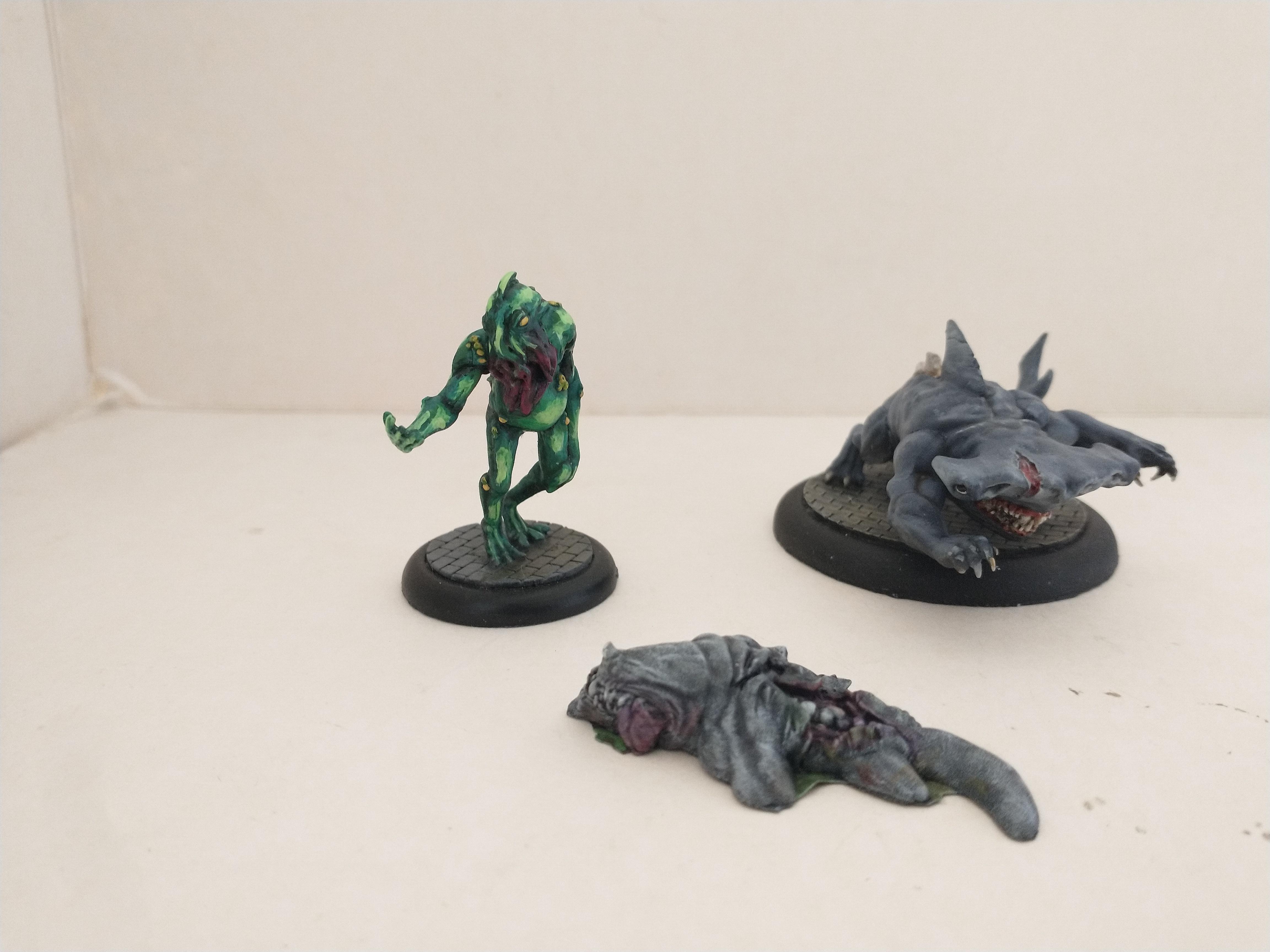 Cult, Dagon, Venice, Lesser rhyll and Karcharon