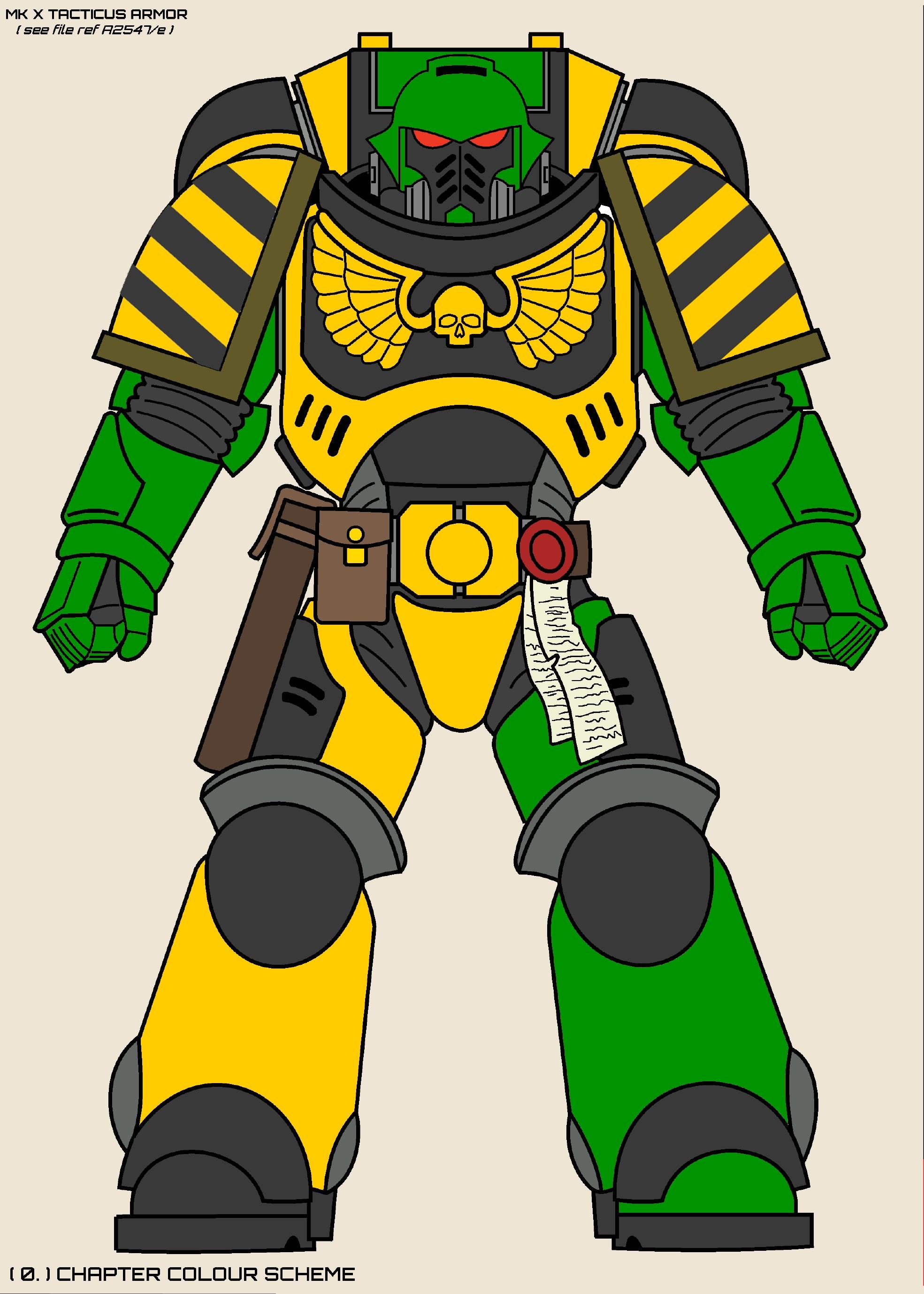 Forgotten Warden Paint Scheme