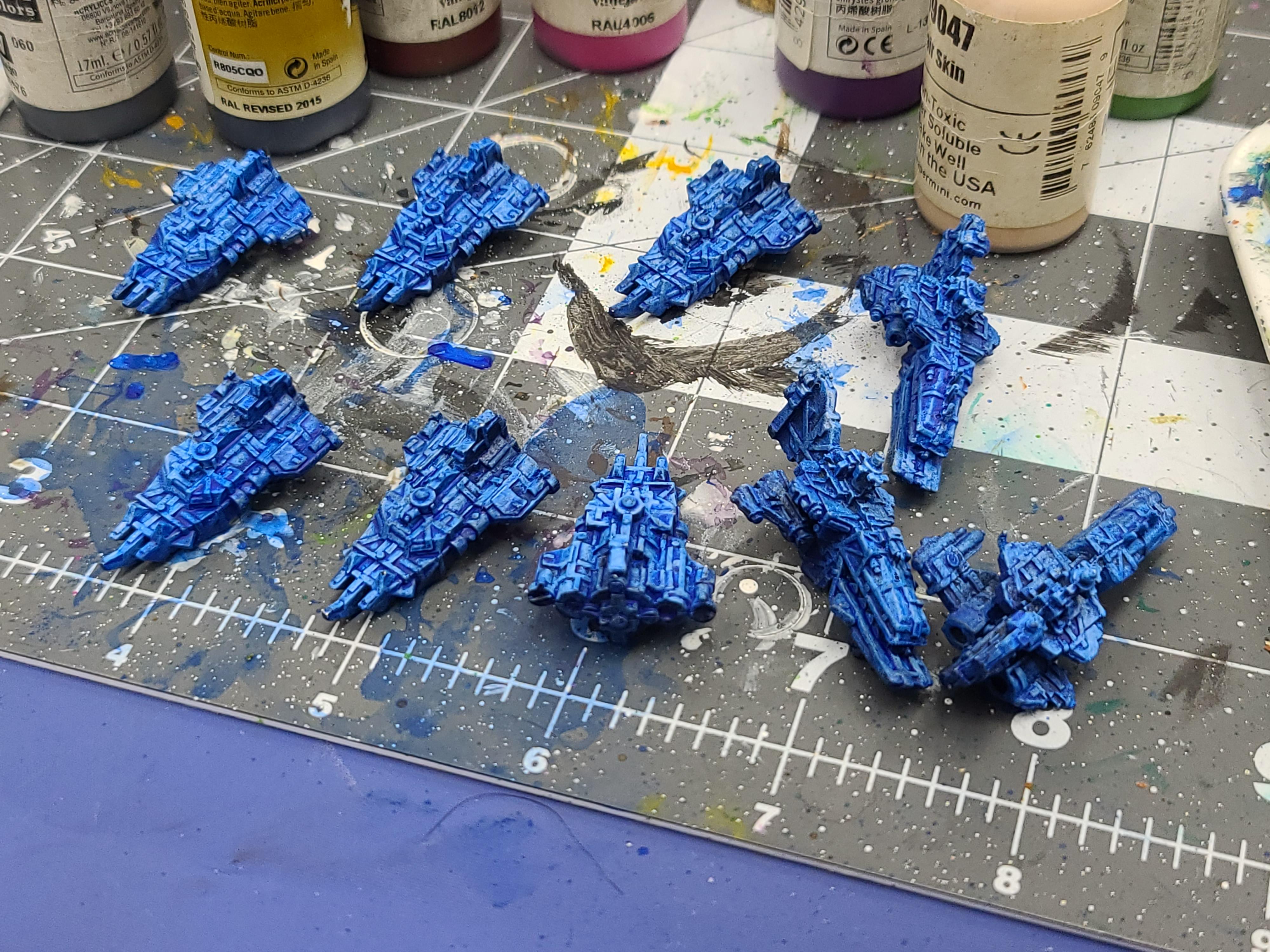 Battlefleet Gothic, Brute Ram Ship, Escorts, Games Workshop, Onslaught Attack Ship, Orks
