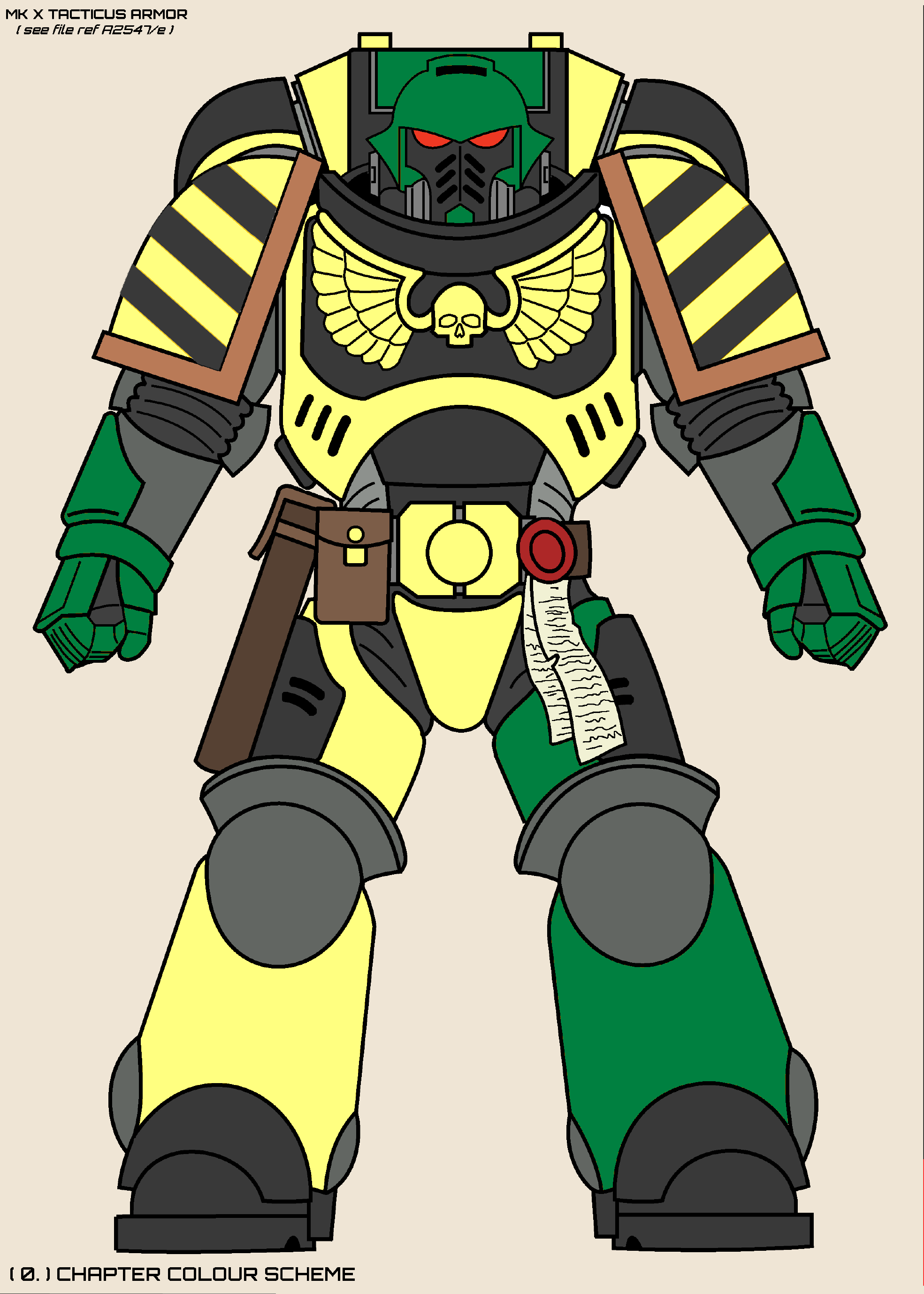 original setup but frostier yellow and colder green