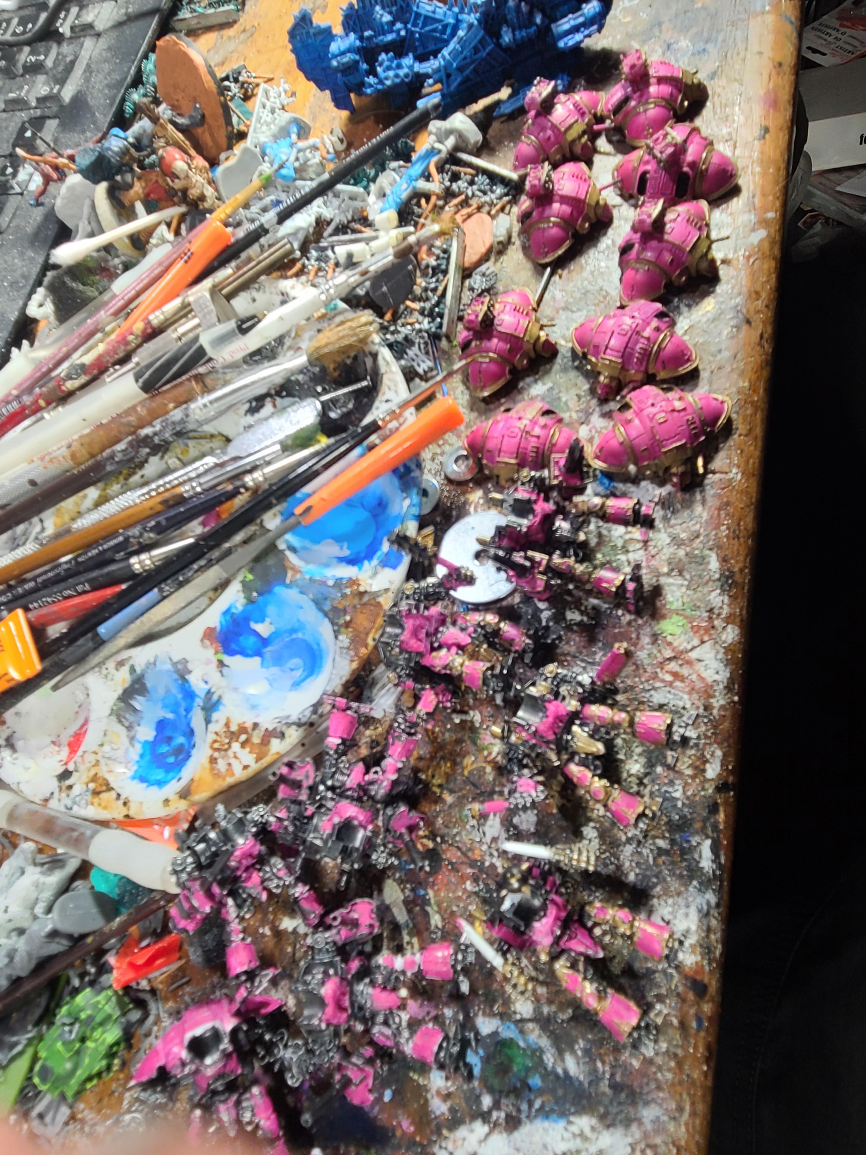 6mm, Adeptus Titanicus, Games Workshop, Knights, Questoris
