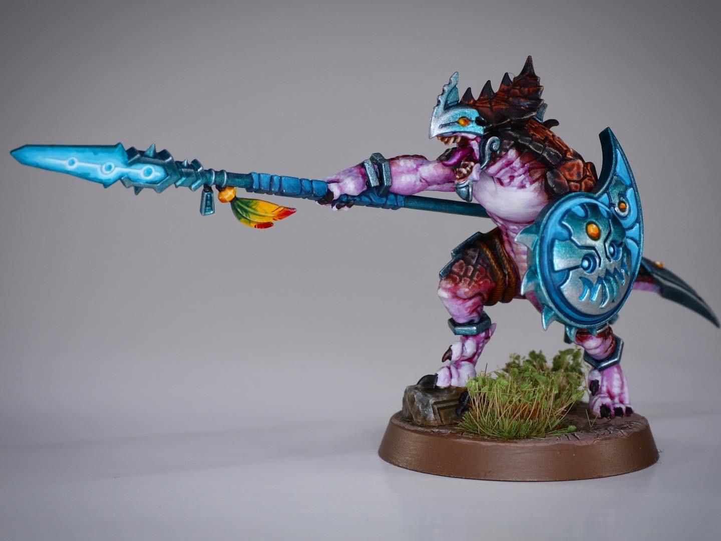 Fresh Tips, Lizardmen, Painting Tutorial, Saurus, Seraphon, Warriors, Way Of The Brush