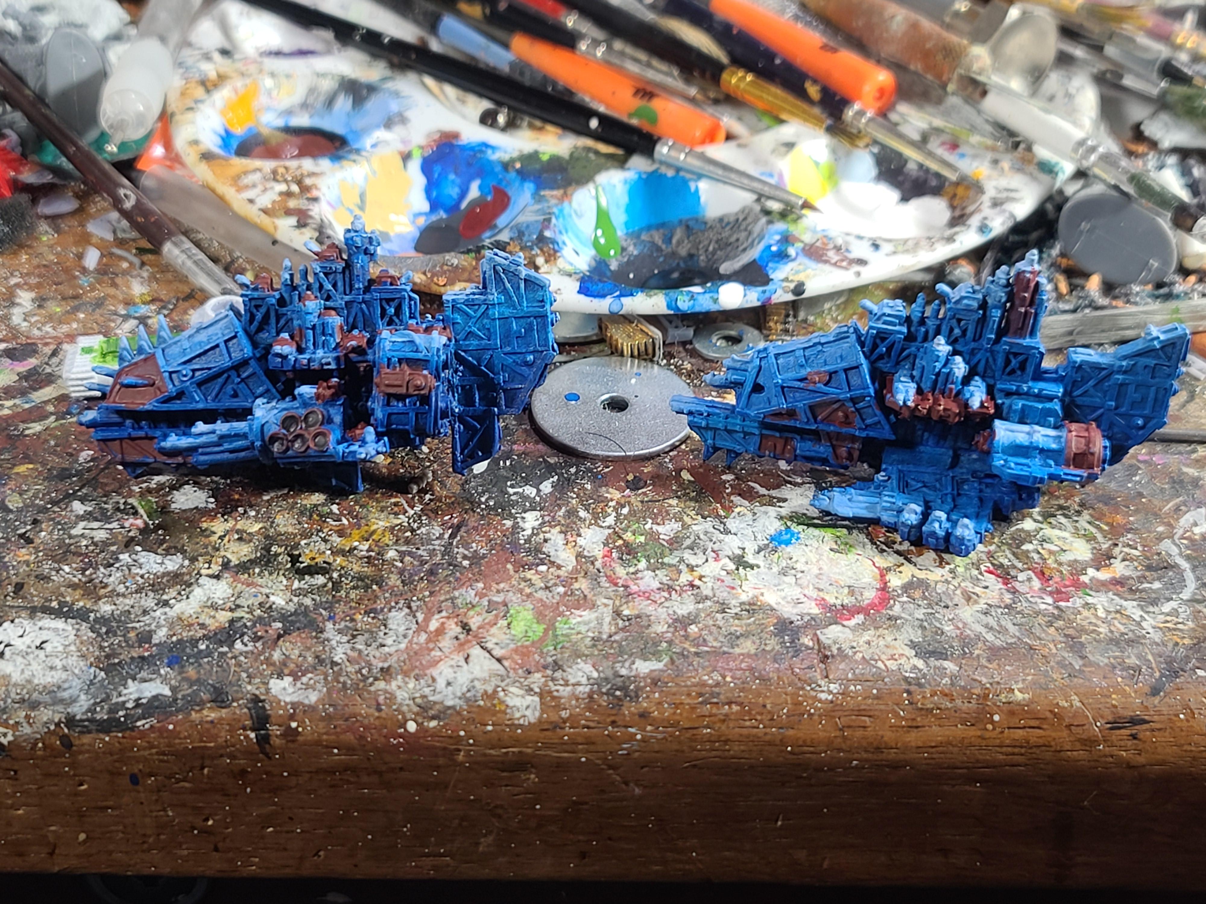 Battlefleet Gothic, Cruiser, Games Workshop, Kill Kroozer, Orks, Terror Ship