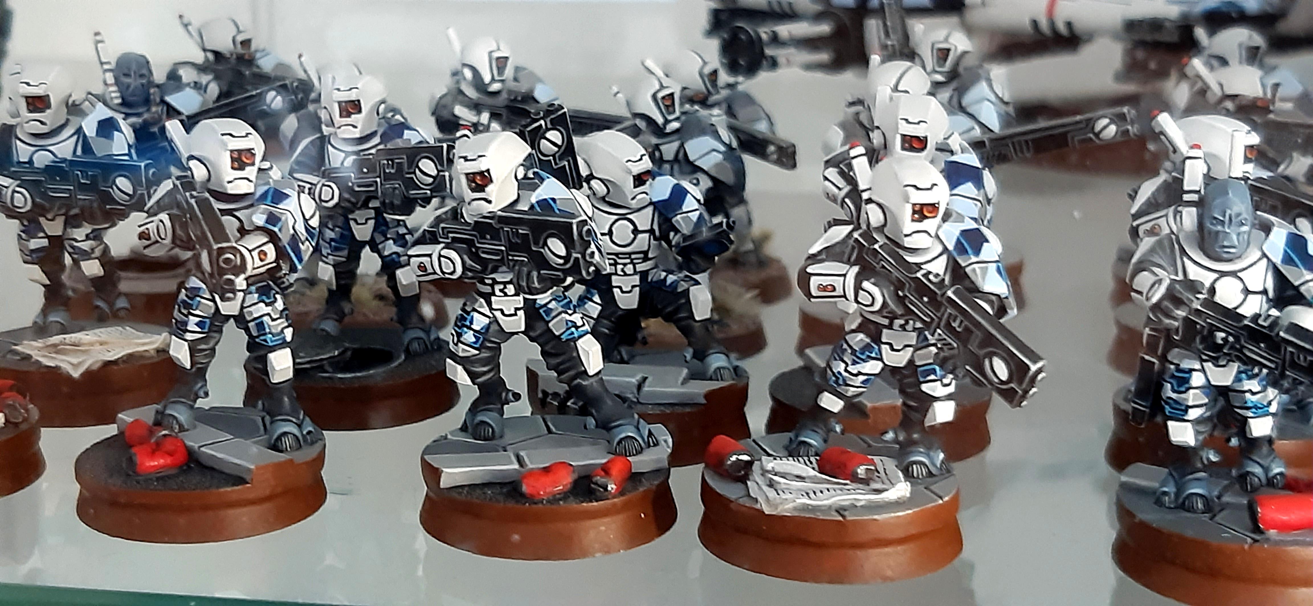 Fire Warriors, Preacher, Tau, White