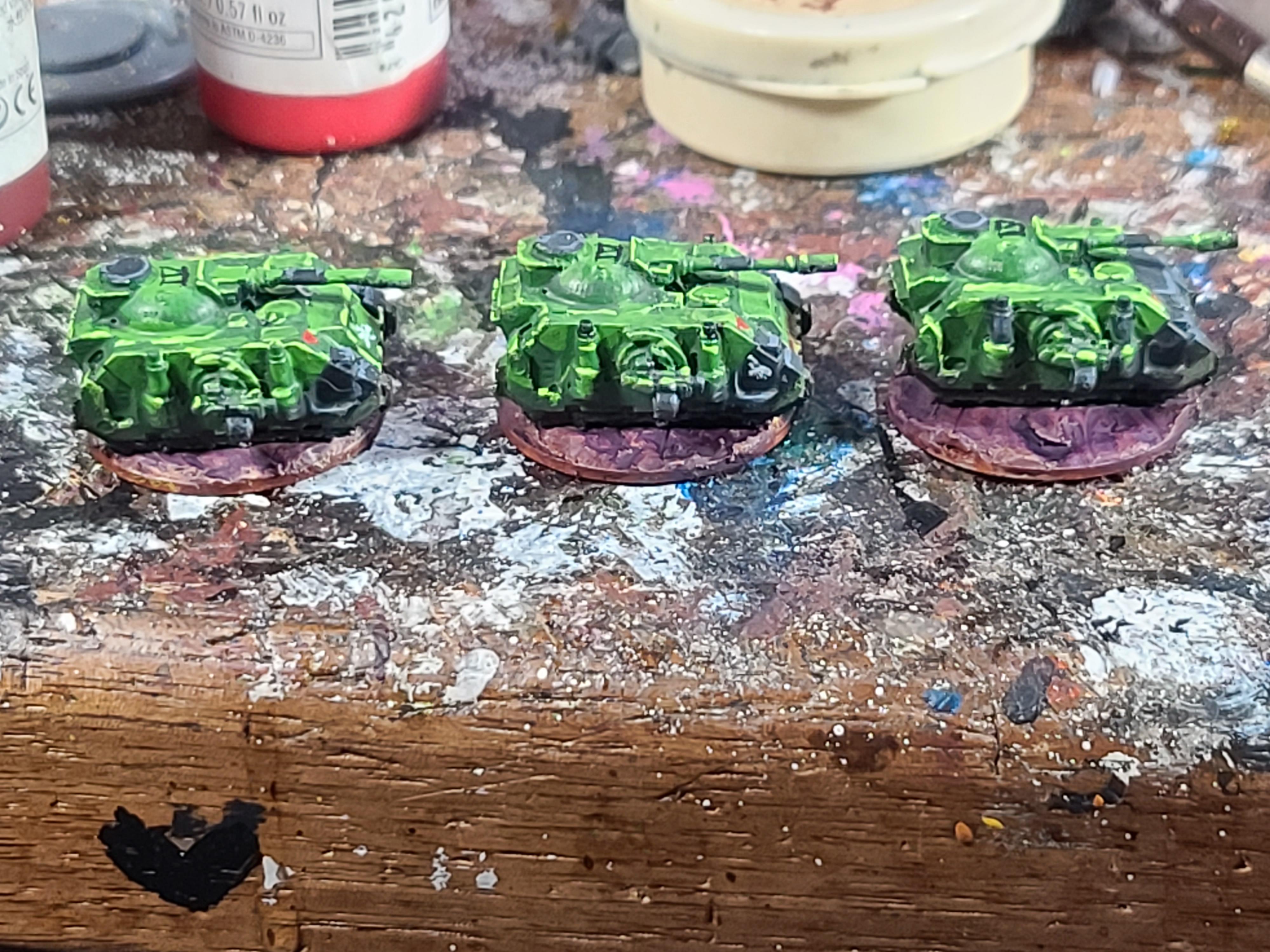 3d Printed, 6mm, Epic, Predator, Salamanders, Space Marines