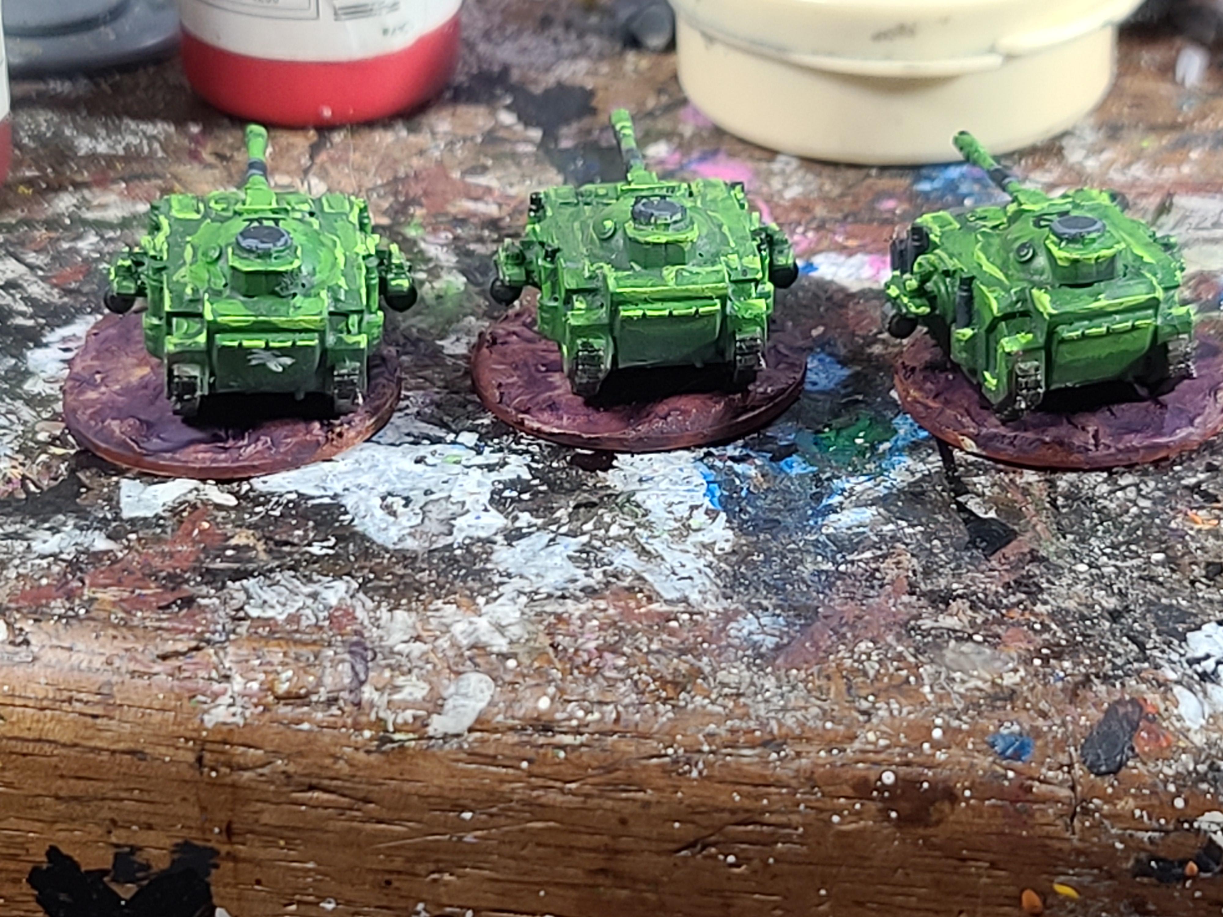 3d Printed, 6mm, Epic, Predator, Salamanders, Space Marines