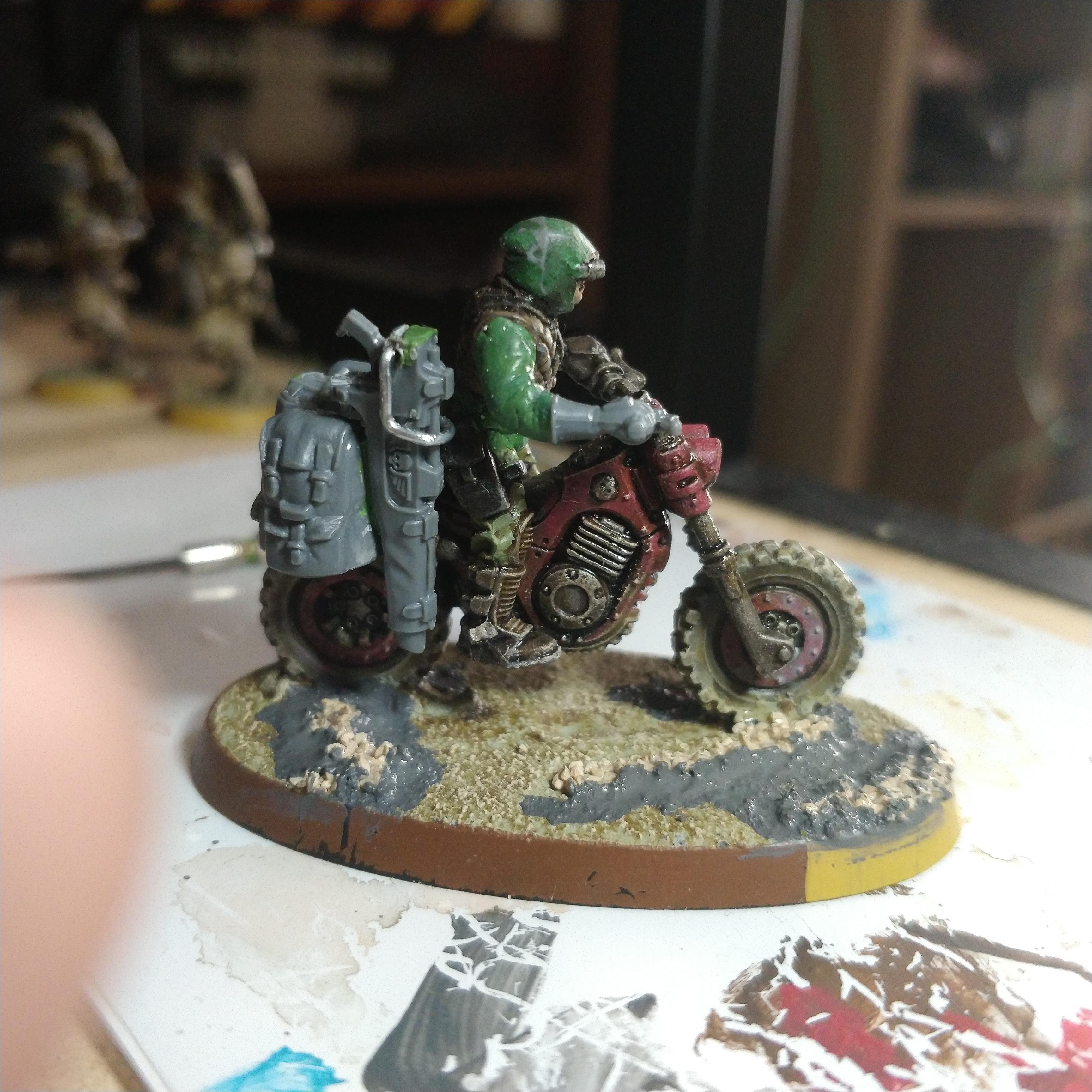 Ash Wastes, Civilian, Dirt Bike, N17, Necromunda