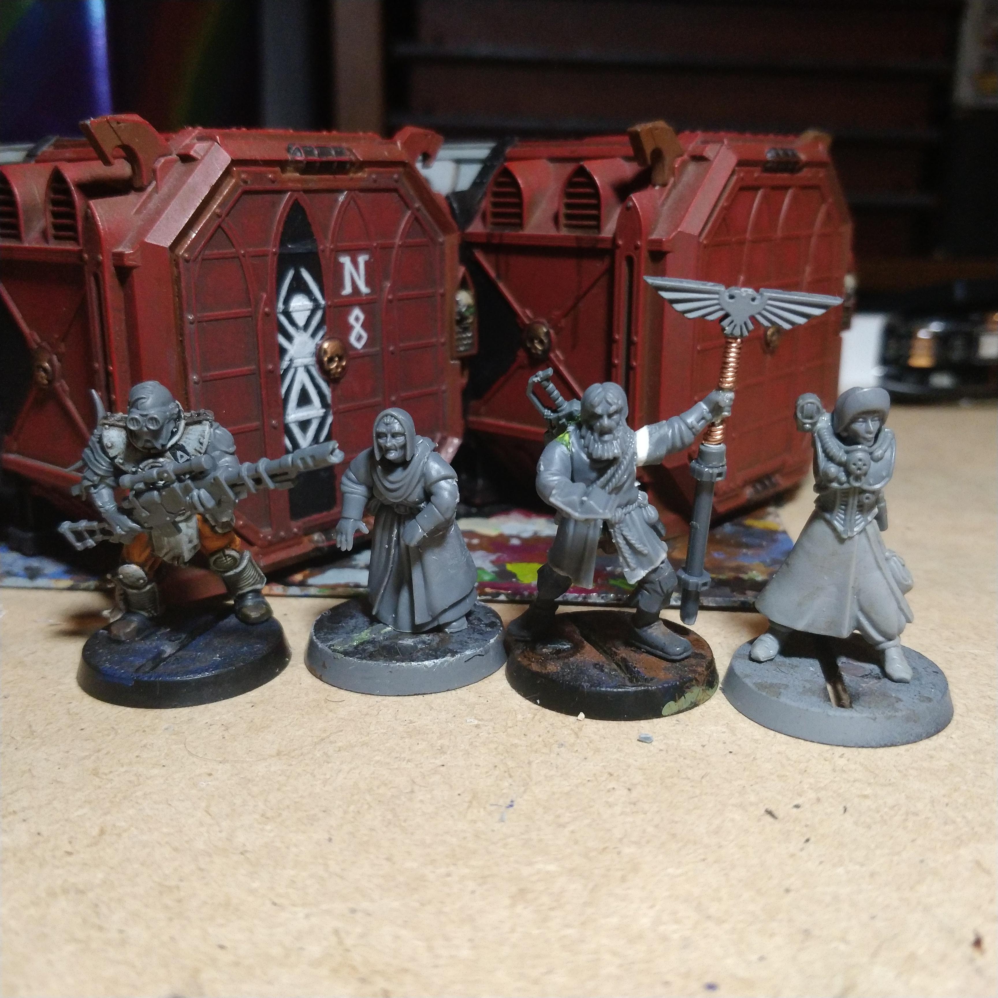 Ash Wastes, Civilians, N17, Necromunda, Underhive