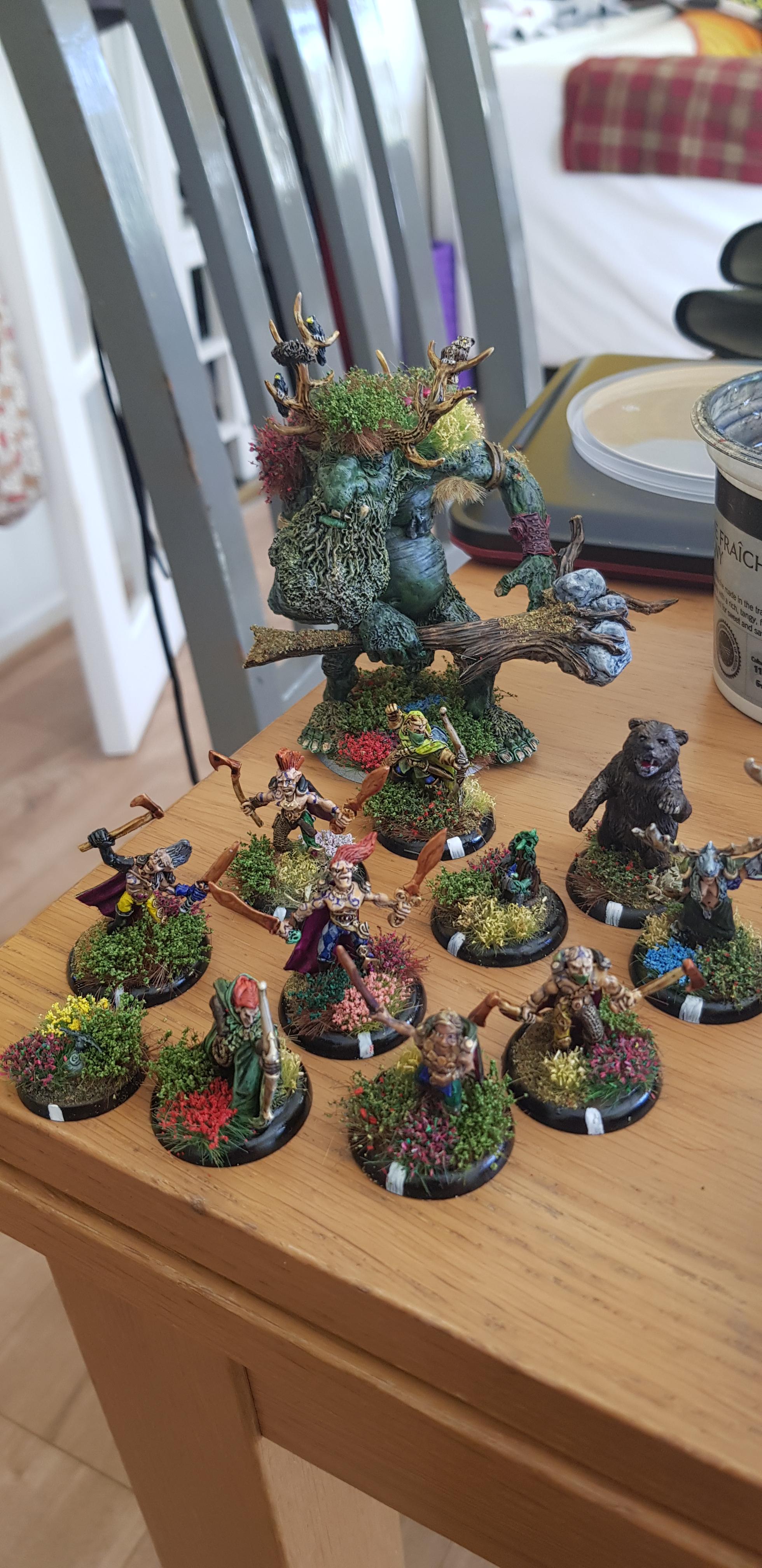 Army, Elves, Fae, Walker, Wood