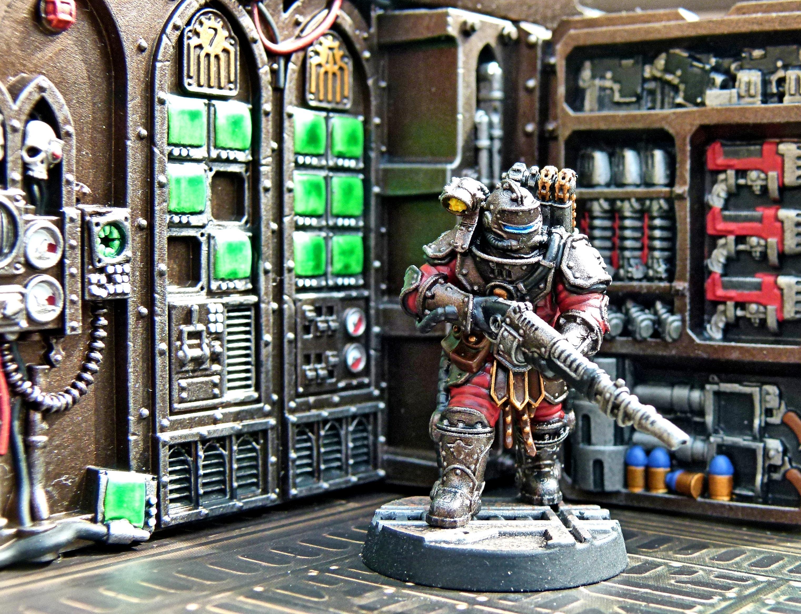 30k, Astra Militarum, Imperial Guard, Redmaker, Solar Guard