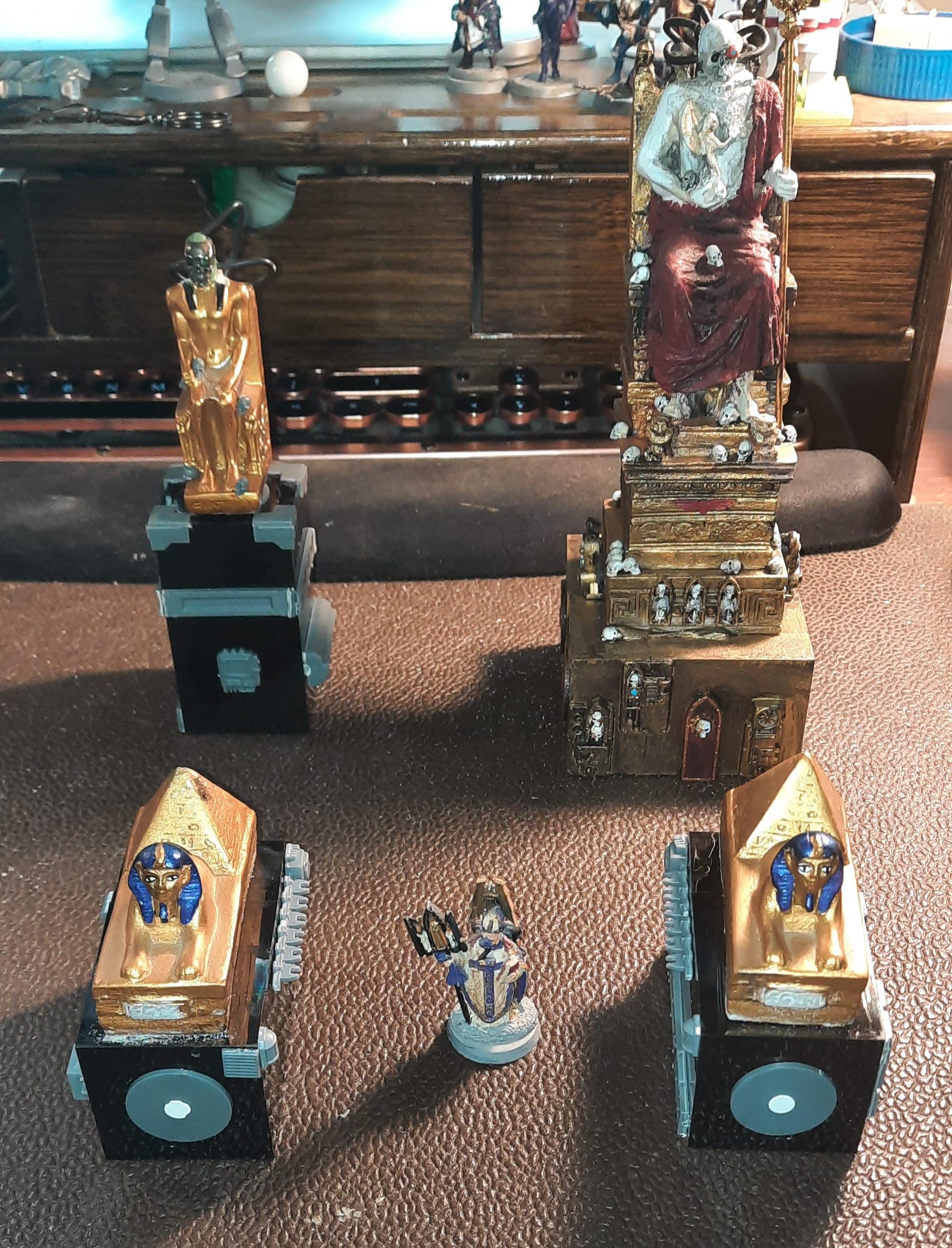Egypt, Pharaoh, Souvenir, Sphinx, Statue, Terrain, Throne