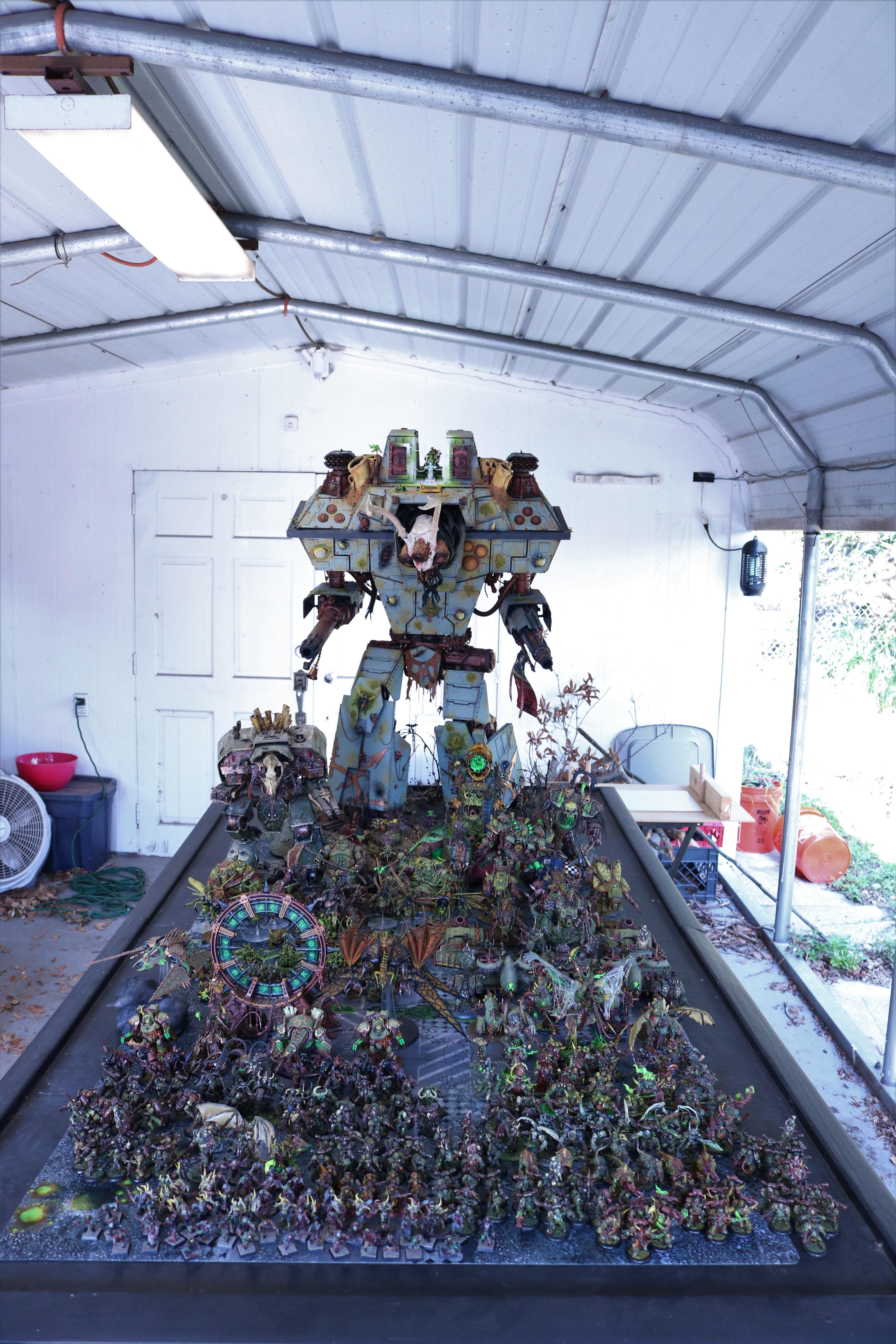 Army, Knights, Nurgle, Plague Tower, Titan