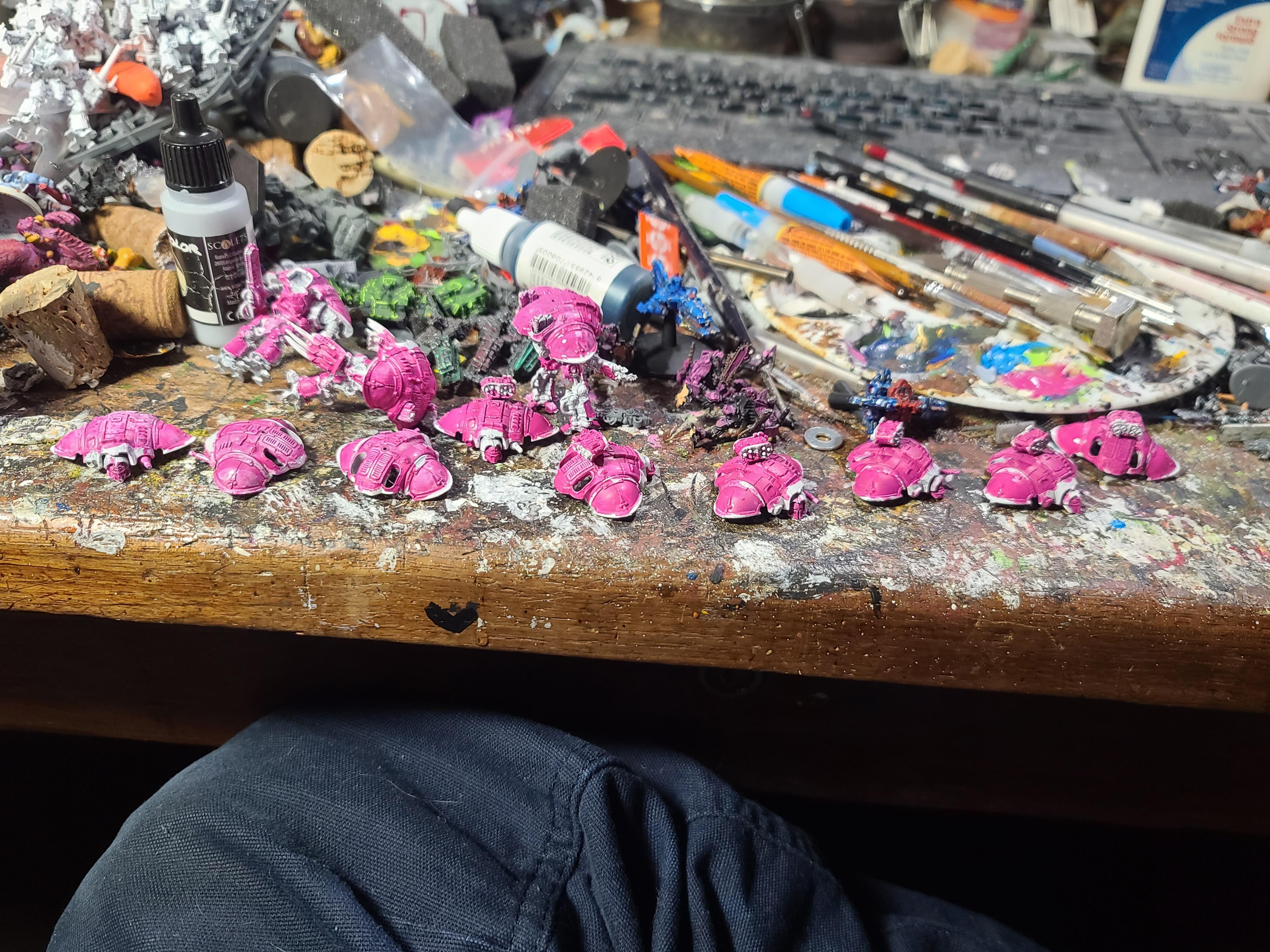 6mm, Adeptus Titanicus, Games Workshop, Knights, Questoris