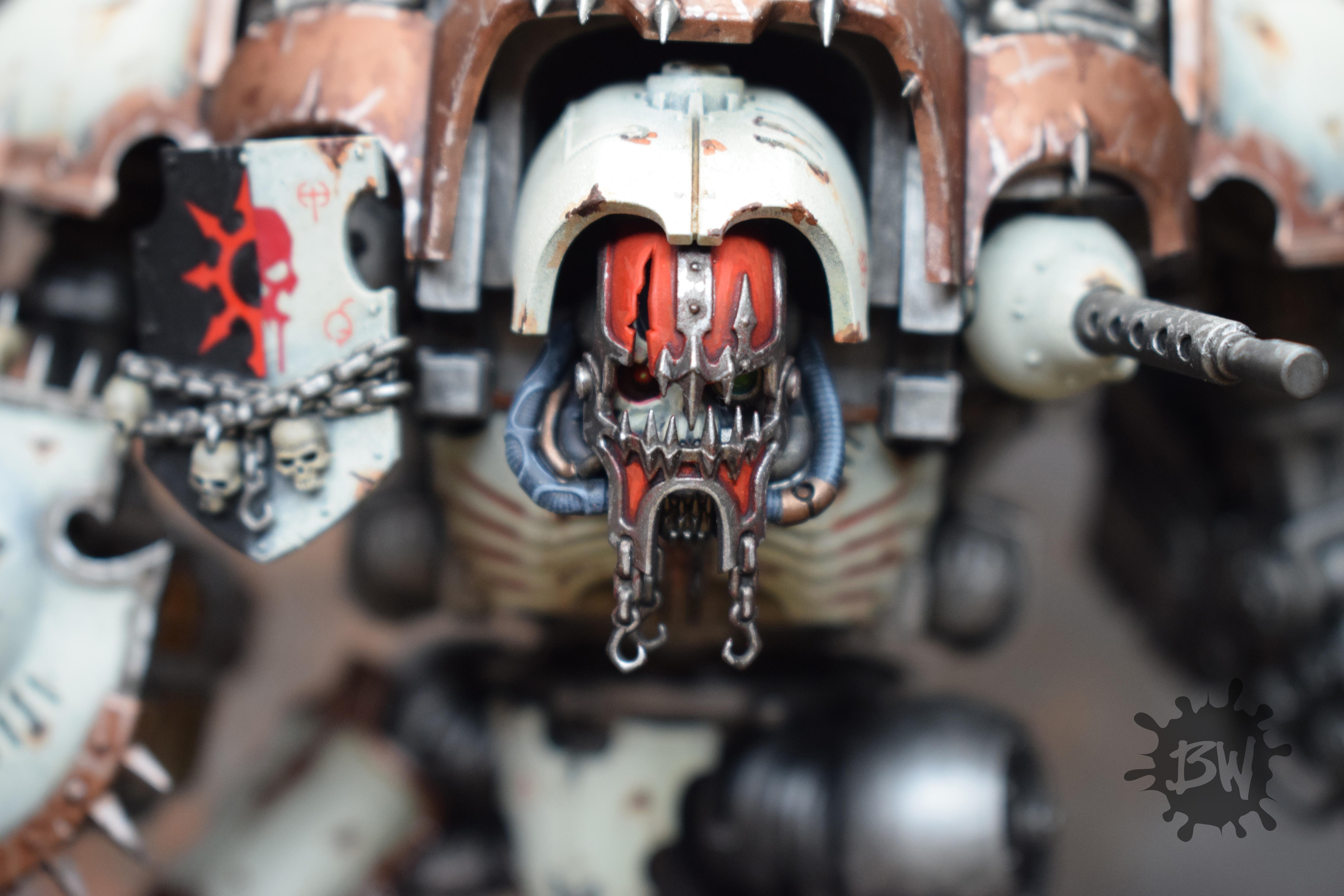 30k, Bw, Chaos, Games Workshop, Knight Desecrator, Warhammer 40,000, Warhammer Fantasy