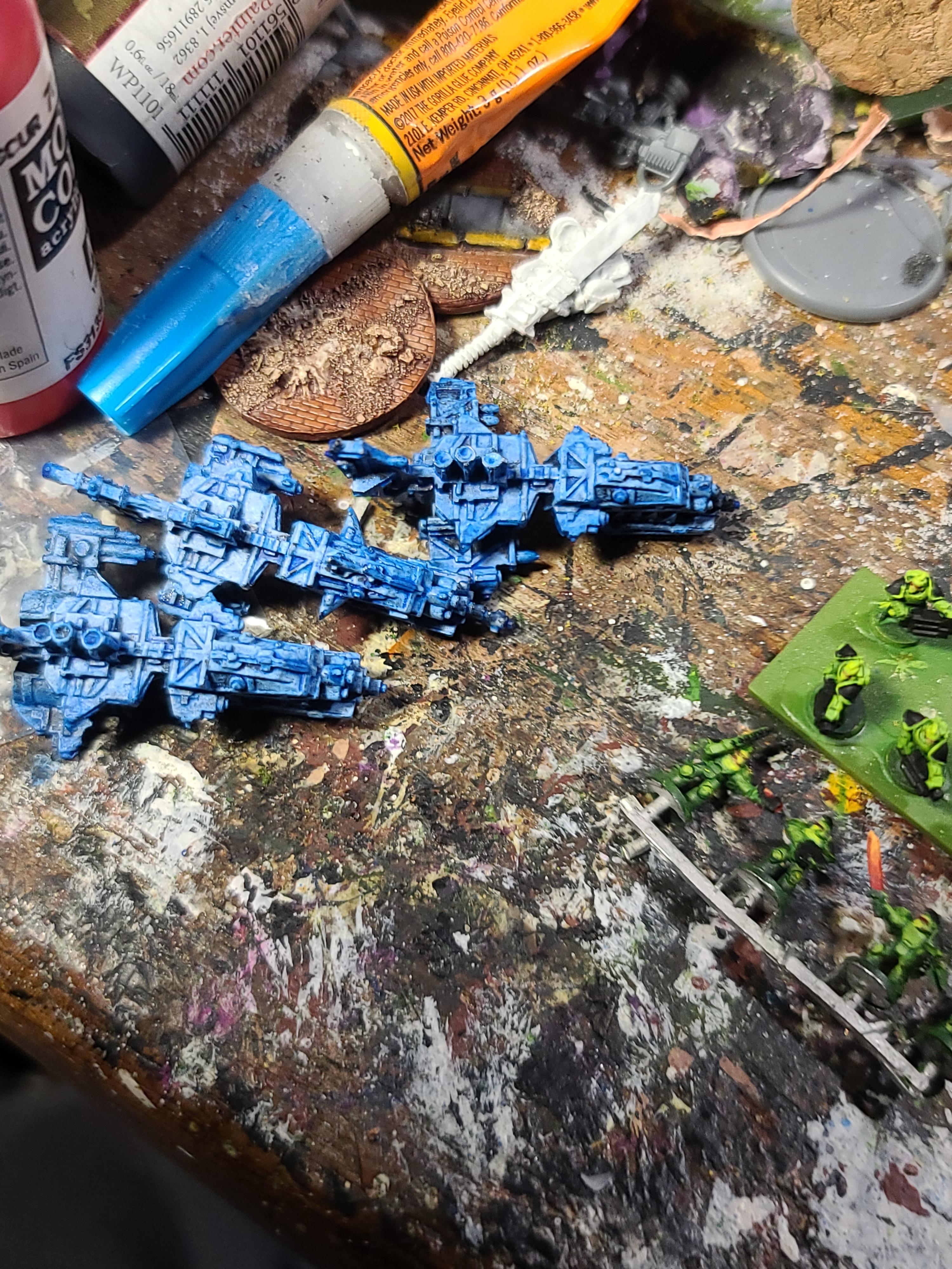 Battlefleet Gothic, Escorts, Games Workshop, Orks, Savage Gunships