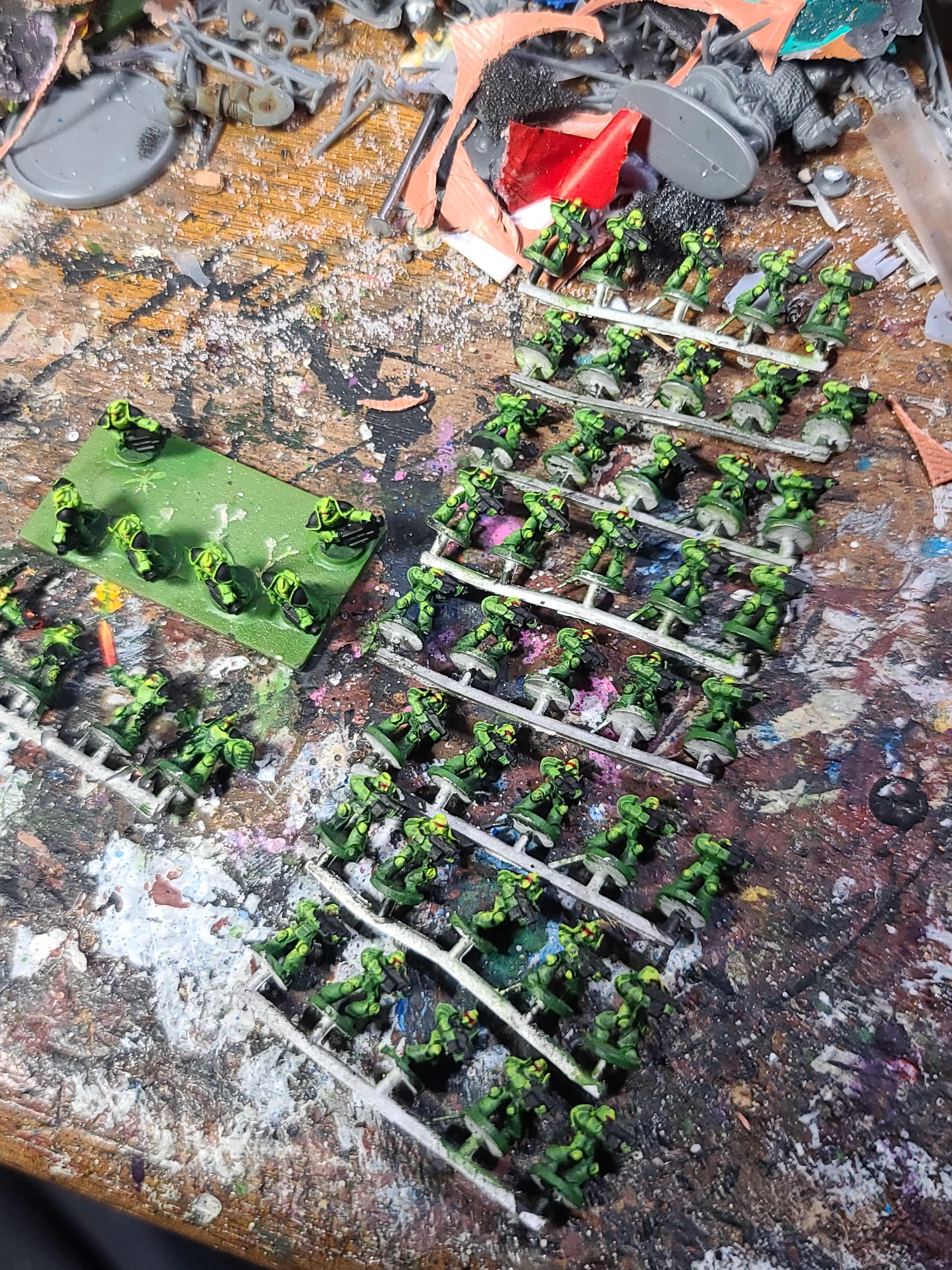 6mm, Epic, Infantry, Space Marines, Vangaurd Miniatures