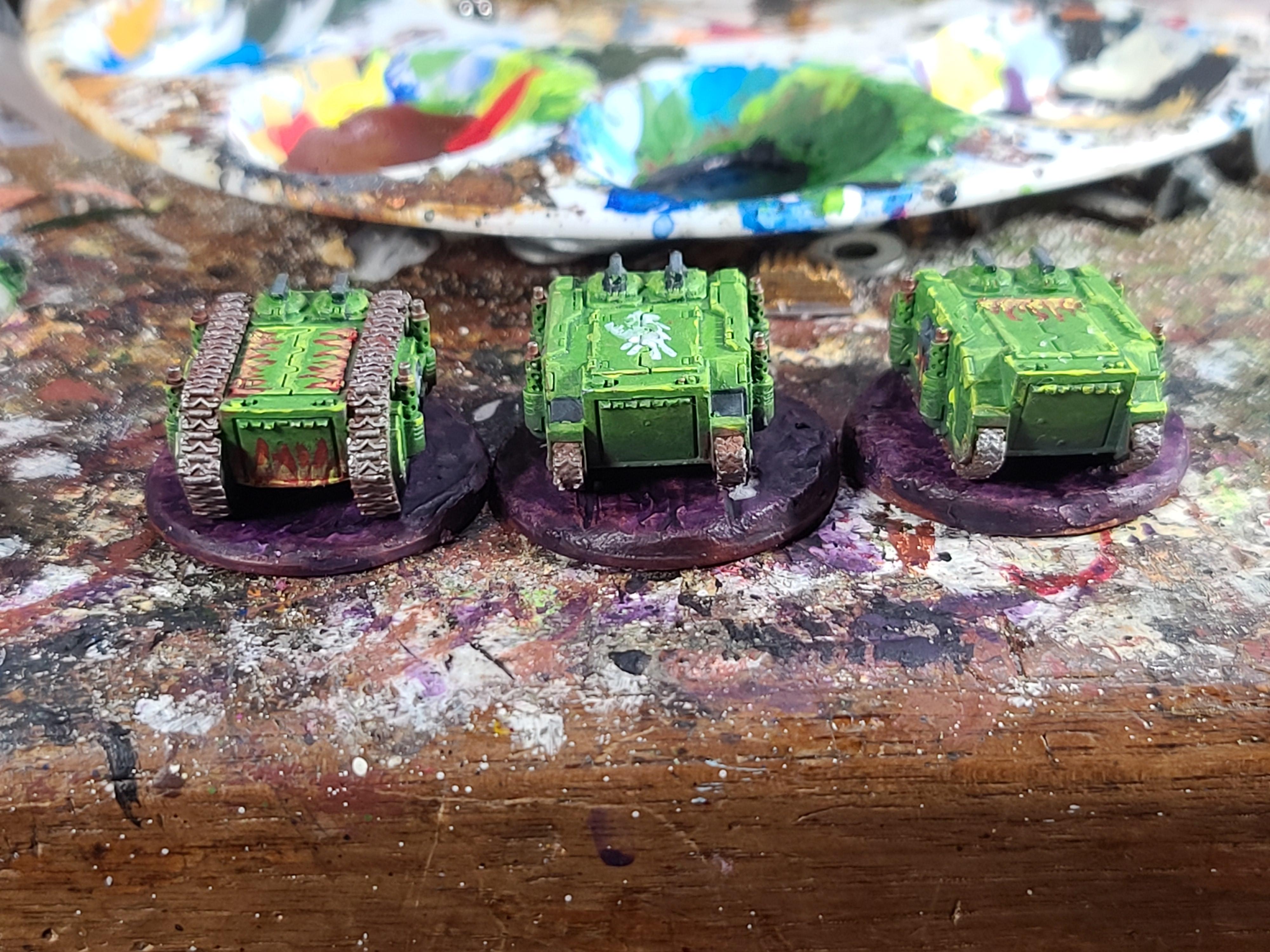 3d Printed, 6mm, Apc, Epic, Rhino Tank, Space Marines