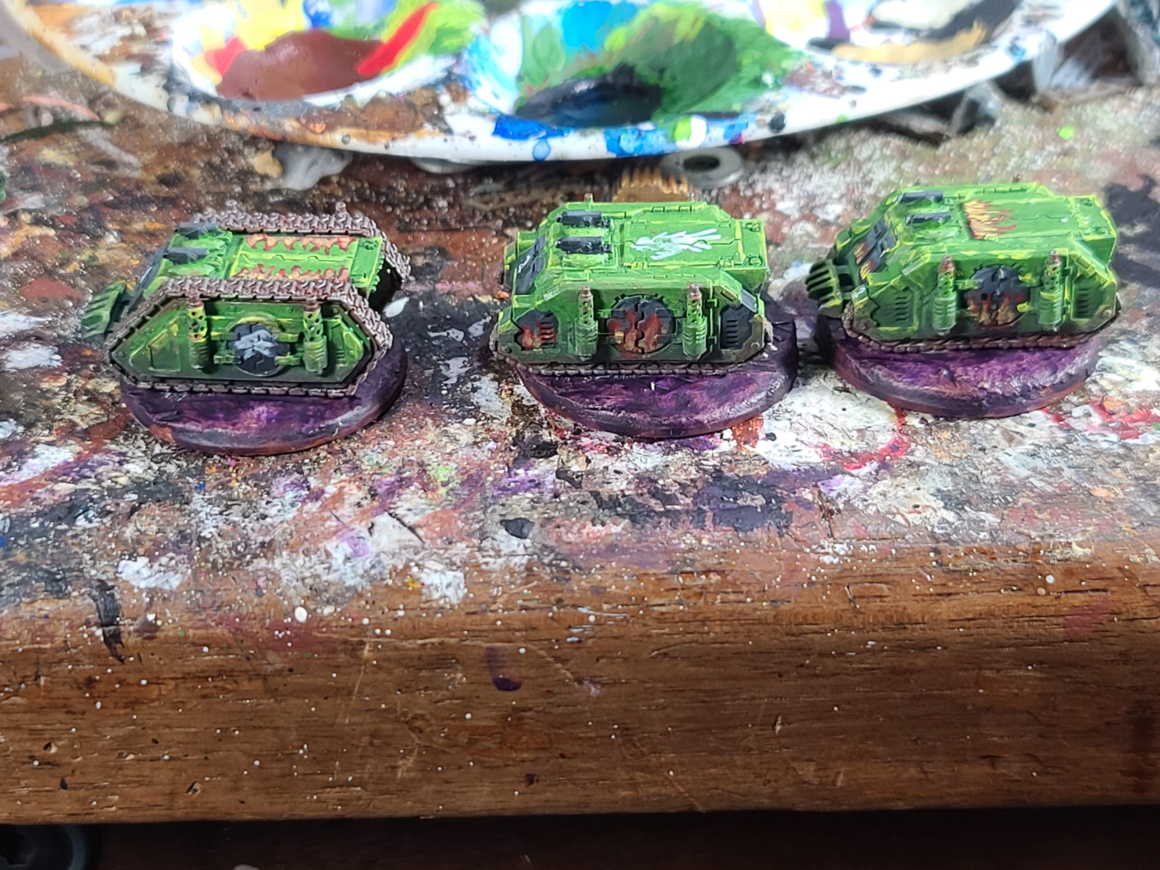 3d Printed, 6mm, Apc, Epic, Rhino Tank, Space Marines