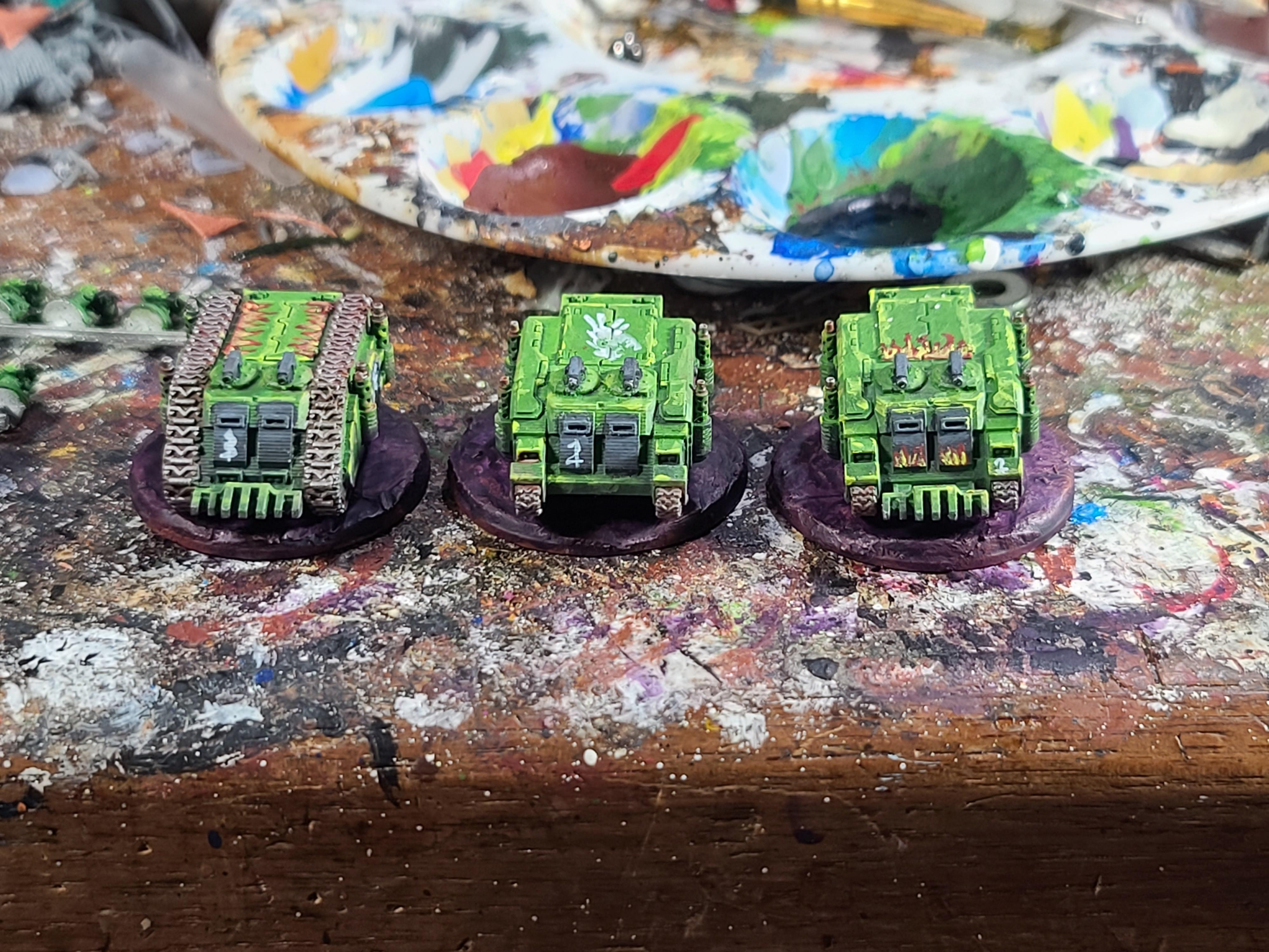 3d Printed, 6mm, Apc, Epic, Rhino Tank, Space Marines
