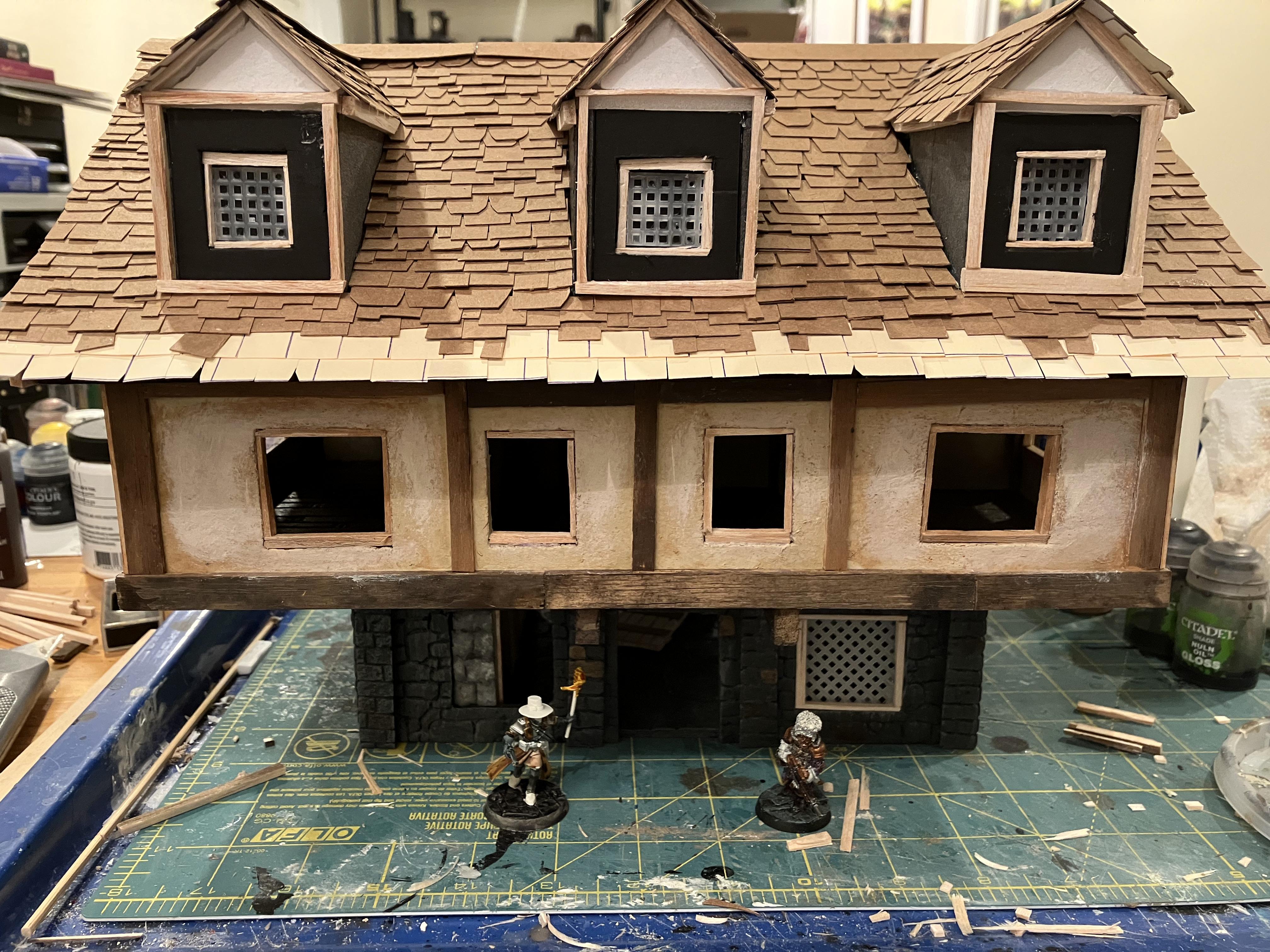 Age Of Sigmar, Do-it-yourself, Dungeons And Dragons, Inn, Scratch Build, Tavern, Ttrpg