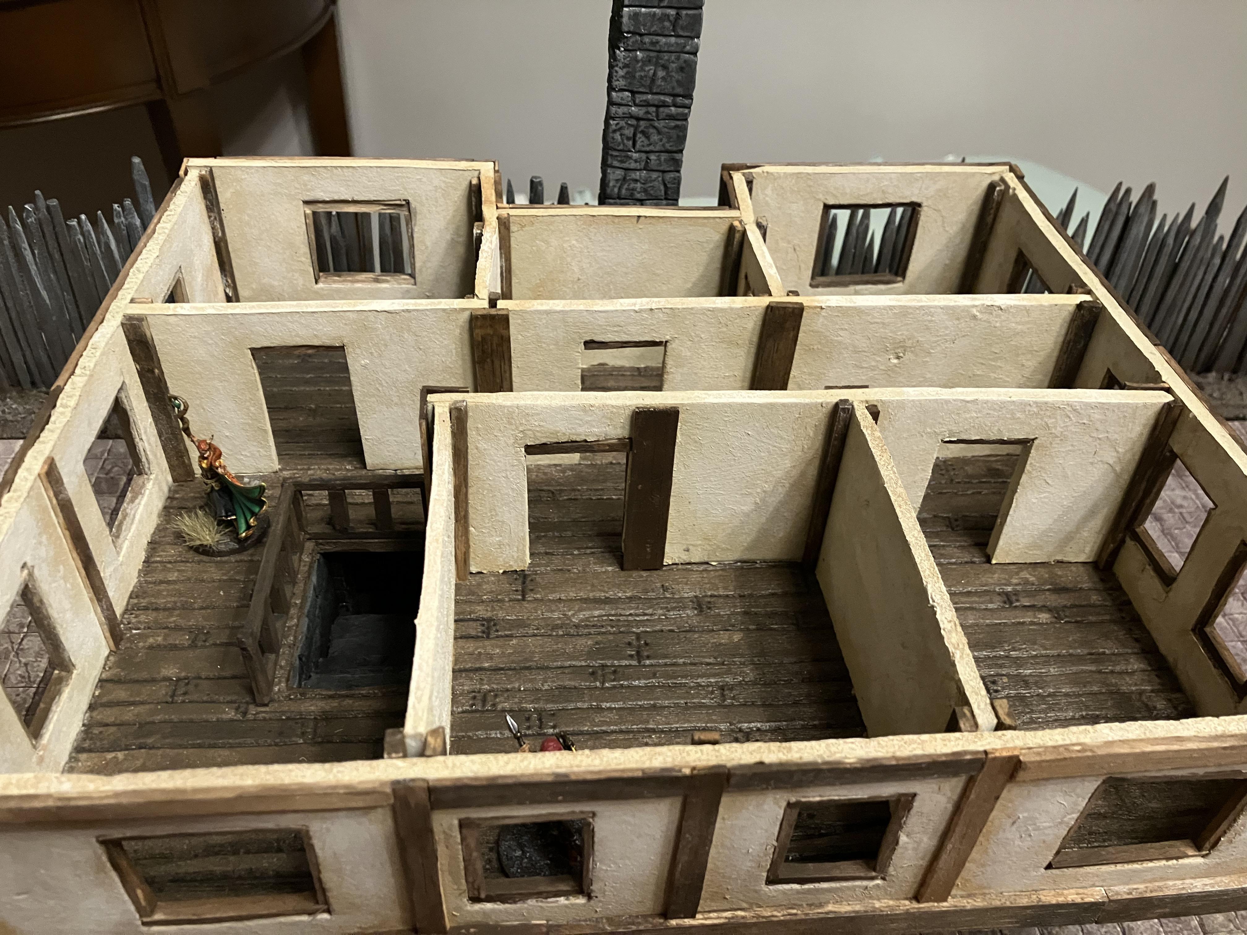 Age Of Sigmar, Do-it-yourself, Dungeons And Dragons, Inn, Scratch Build, Tavern, Ttrpg