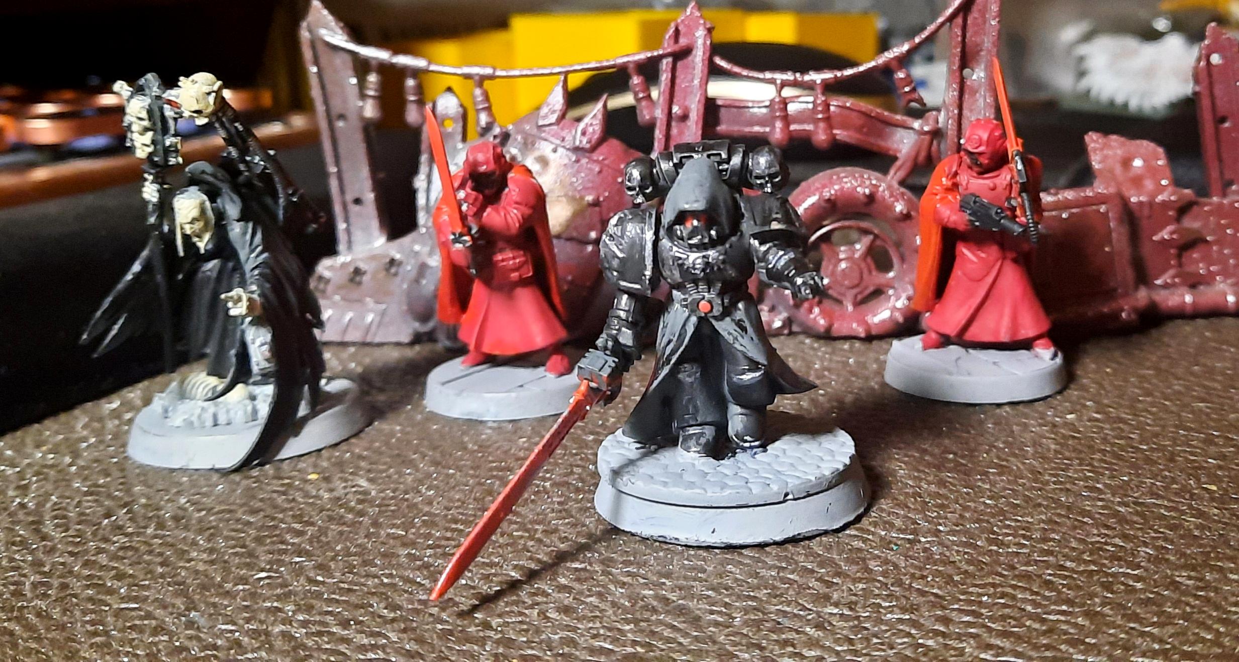Darth Vader, Emperor, Inquisition, Kitbash, Palpatine, Star Wars, Warhammer 40,000