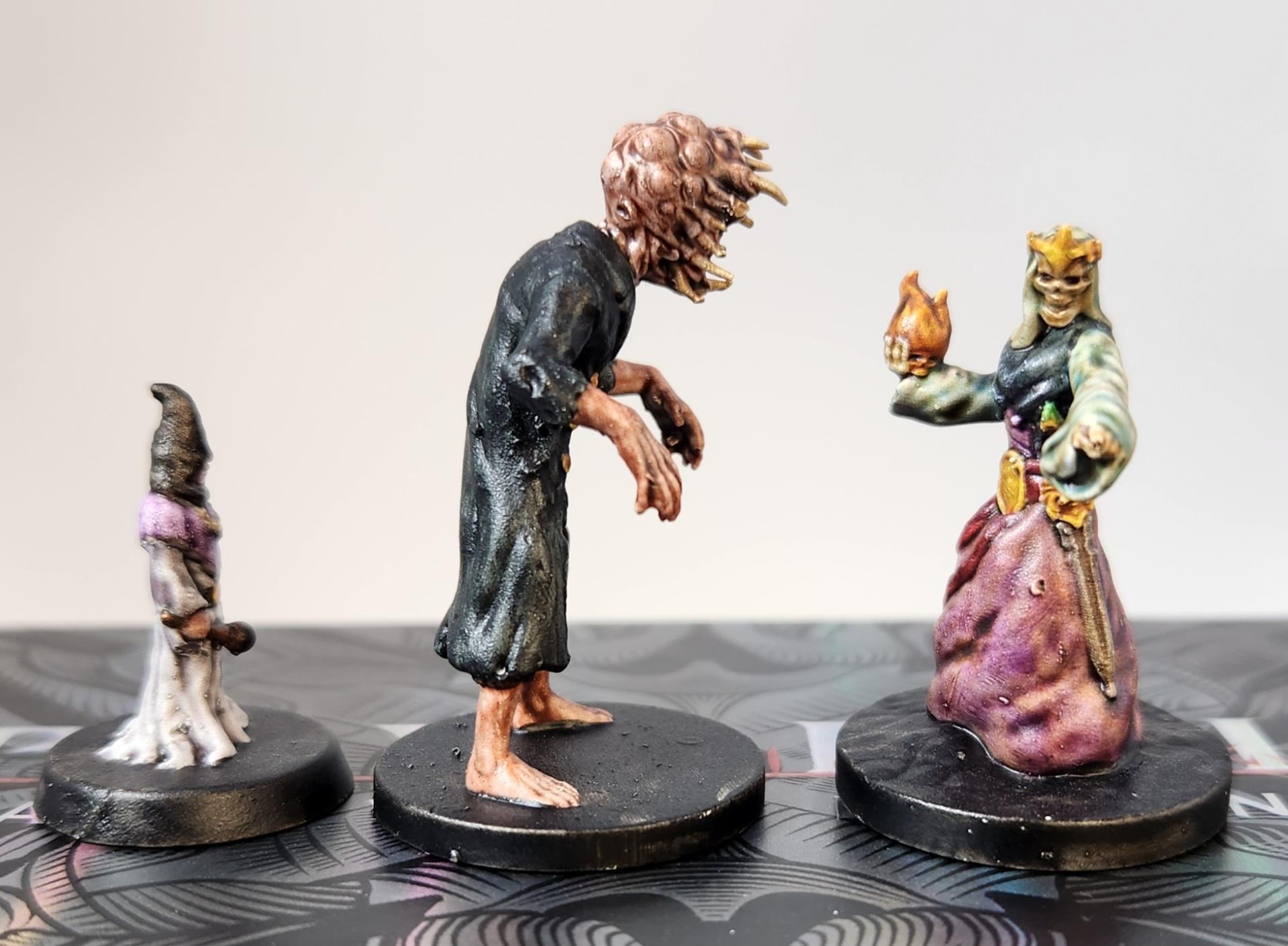 Deathlock Wight, Dungeons &amp; Dragons, Dungeons And Dragons, Fear Smith, Gnome Cultist, Pathfinders