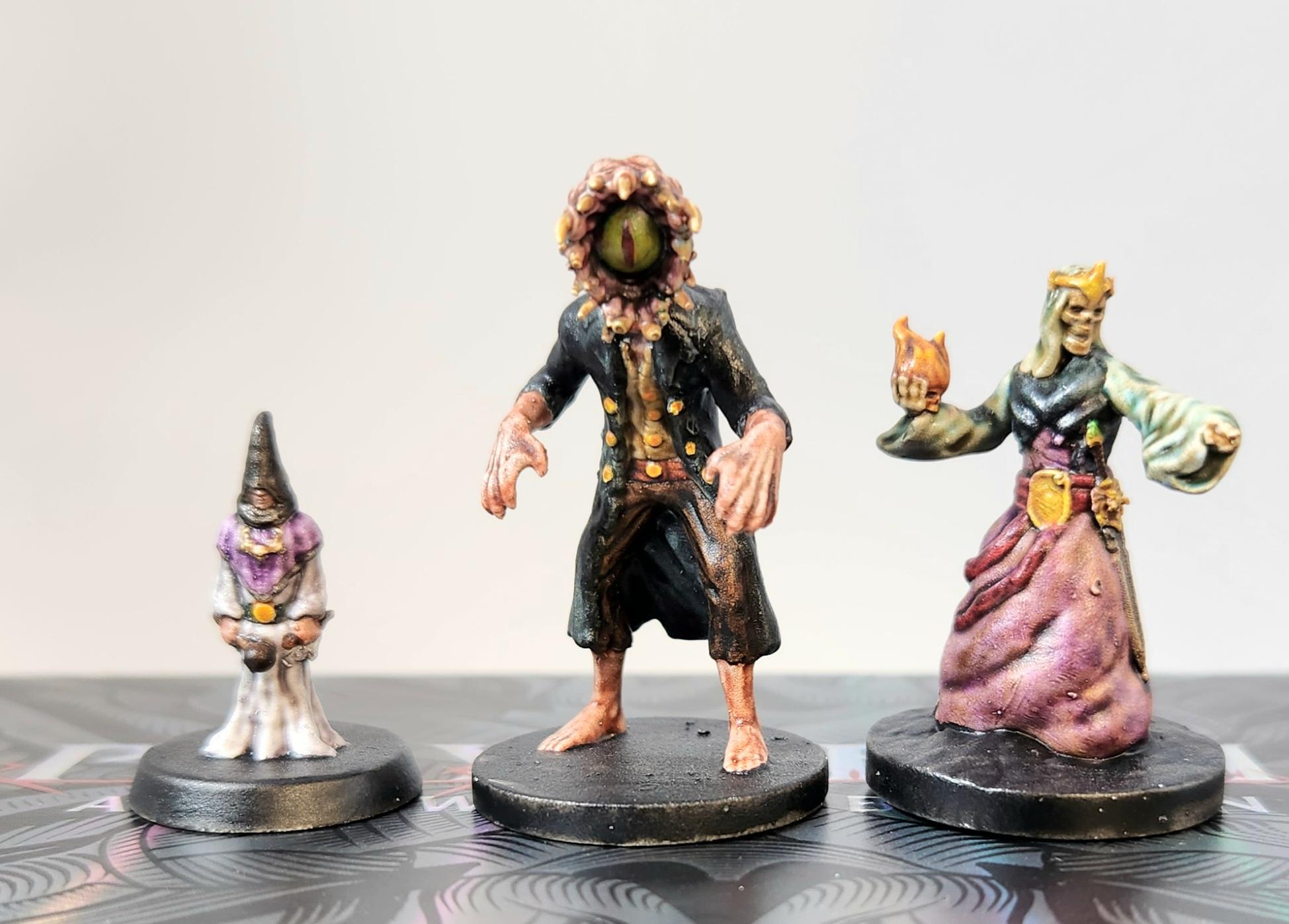 Deathlock Wight, Dungeons &amp; Dragons, Dungeons And Dragons, Fear Smith, Gnome Cultist, Pathfinders