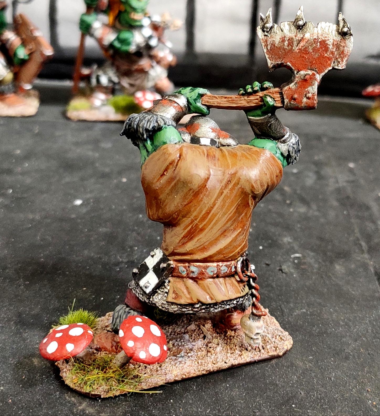 Axe, Conversion, Fantasy Battles, From Russia, Infantry, Mushroom, Orcs, Regiment, Technolog, Tehnolog, Trophy, Warband