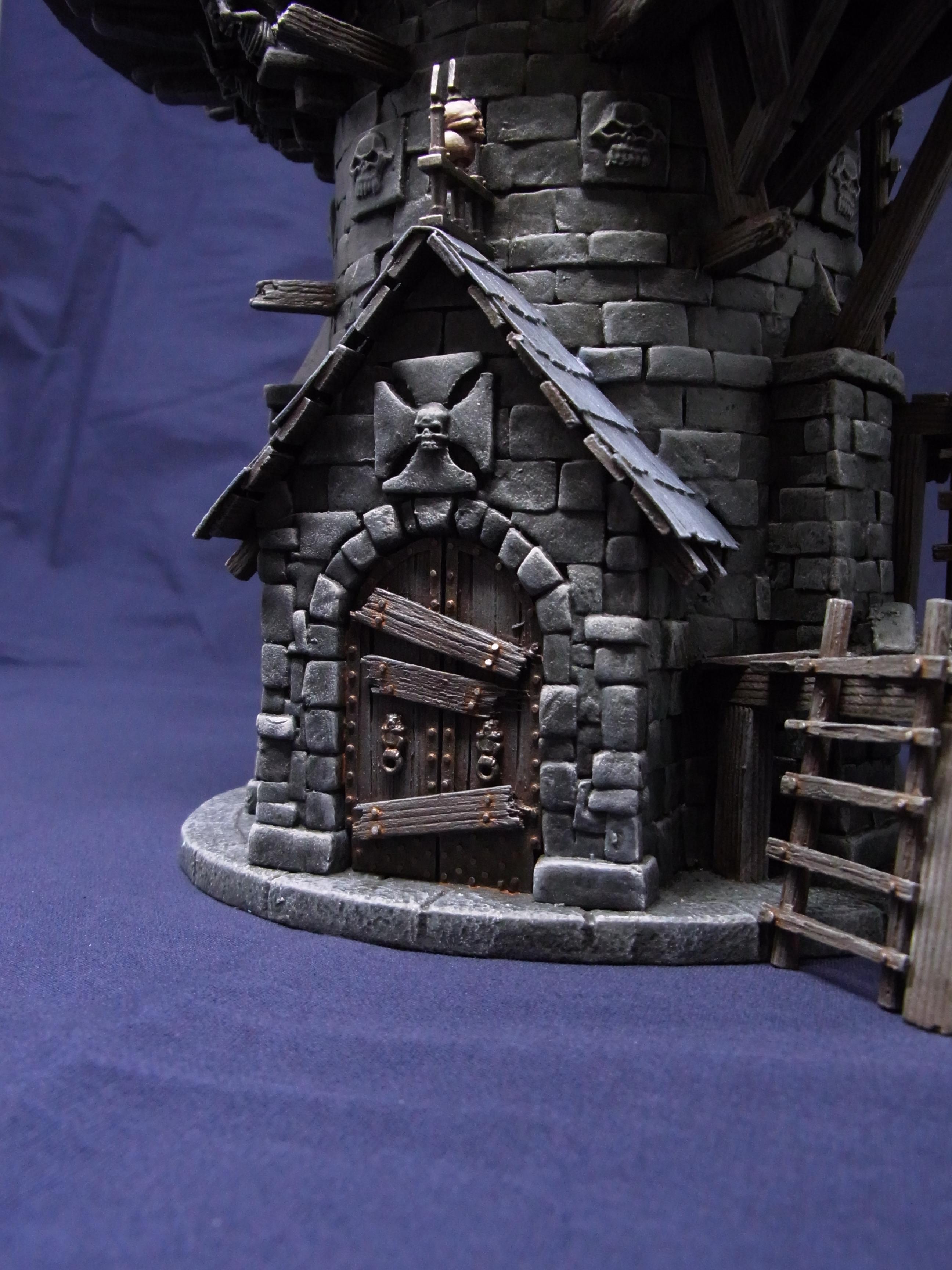 Mordheim, Ruin, Scratch Build, The Empire, Tower, Warhammer Fantasy