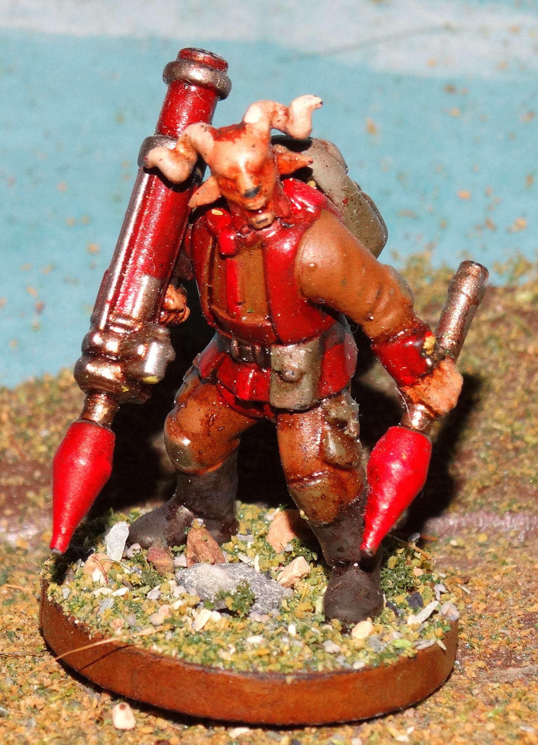 Beastmen, Missile Launcher, Rpg, Stargrave