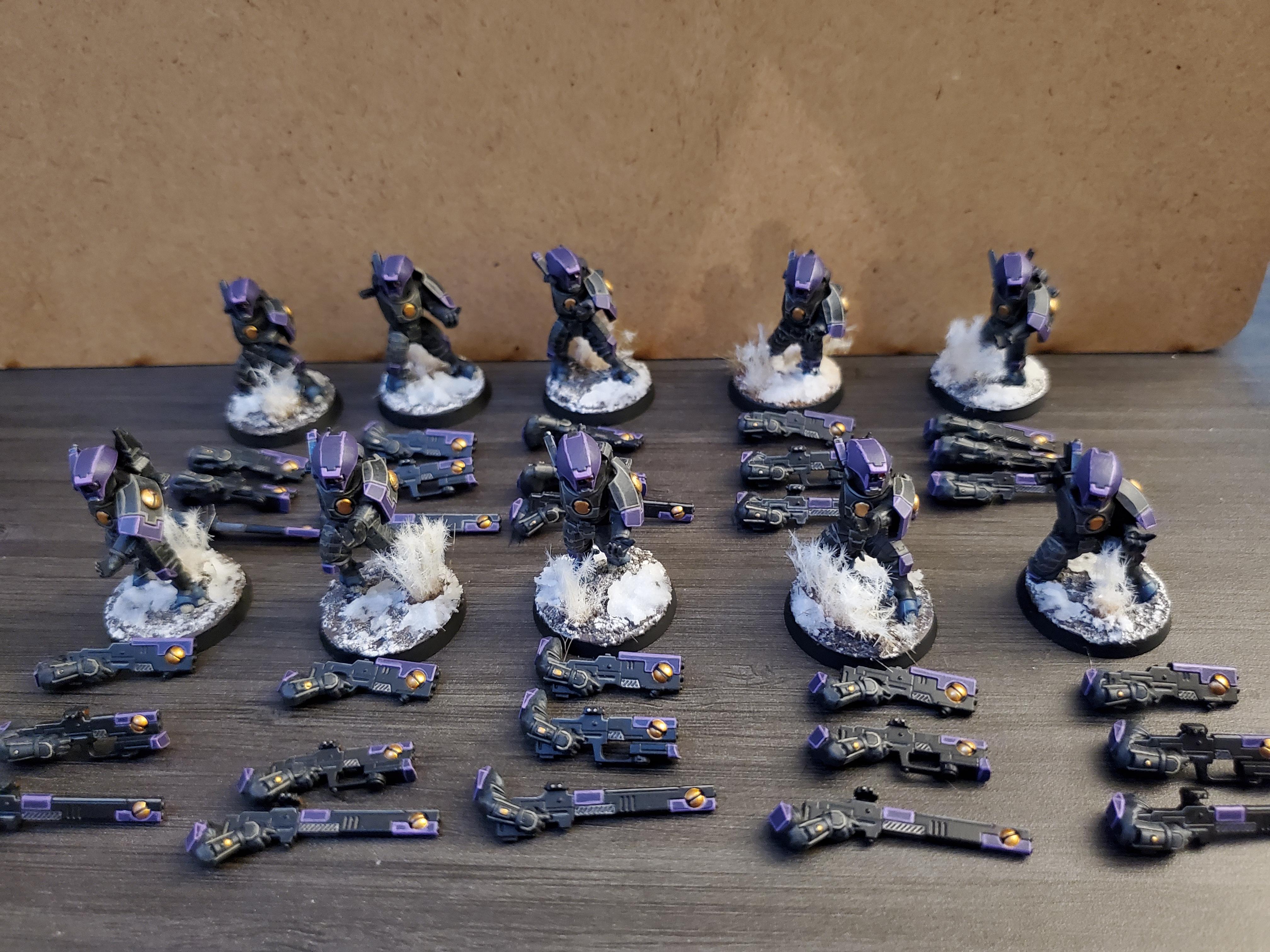 Fire Warriors, Infantry, Magnet, T'au, T'au Empire, Tau