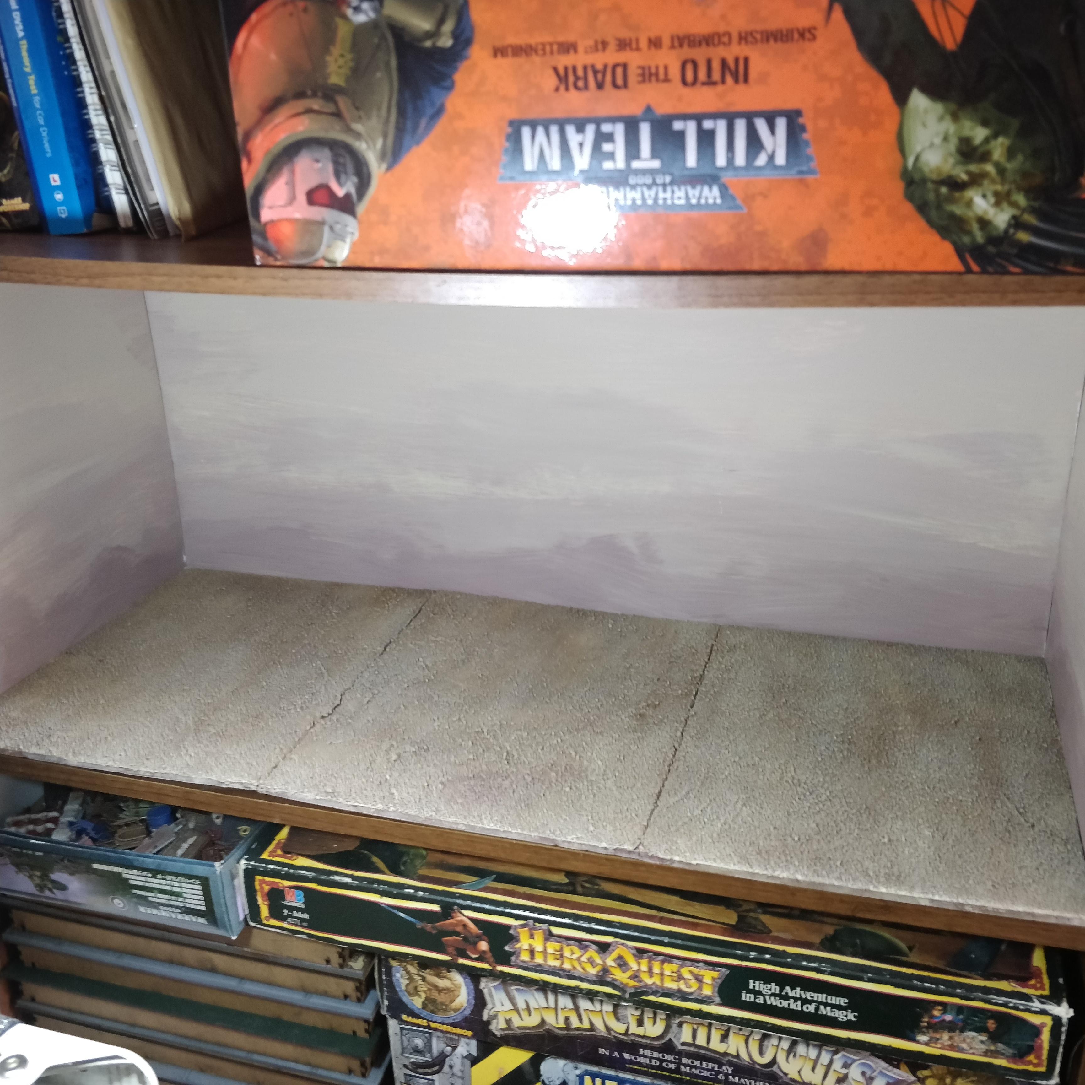 Ash Wastes, Display Shelf, Foam Board, Terrain