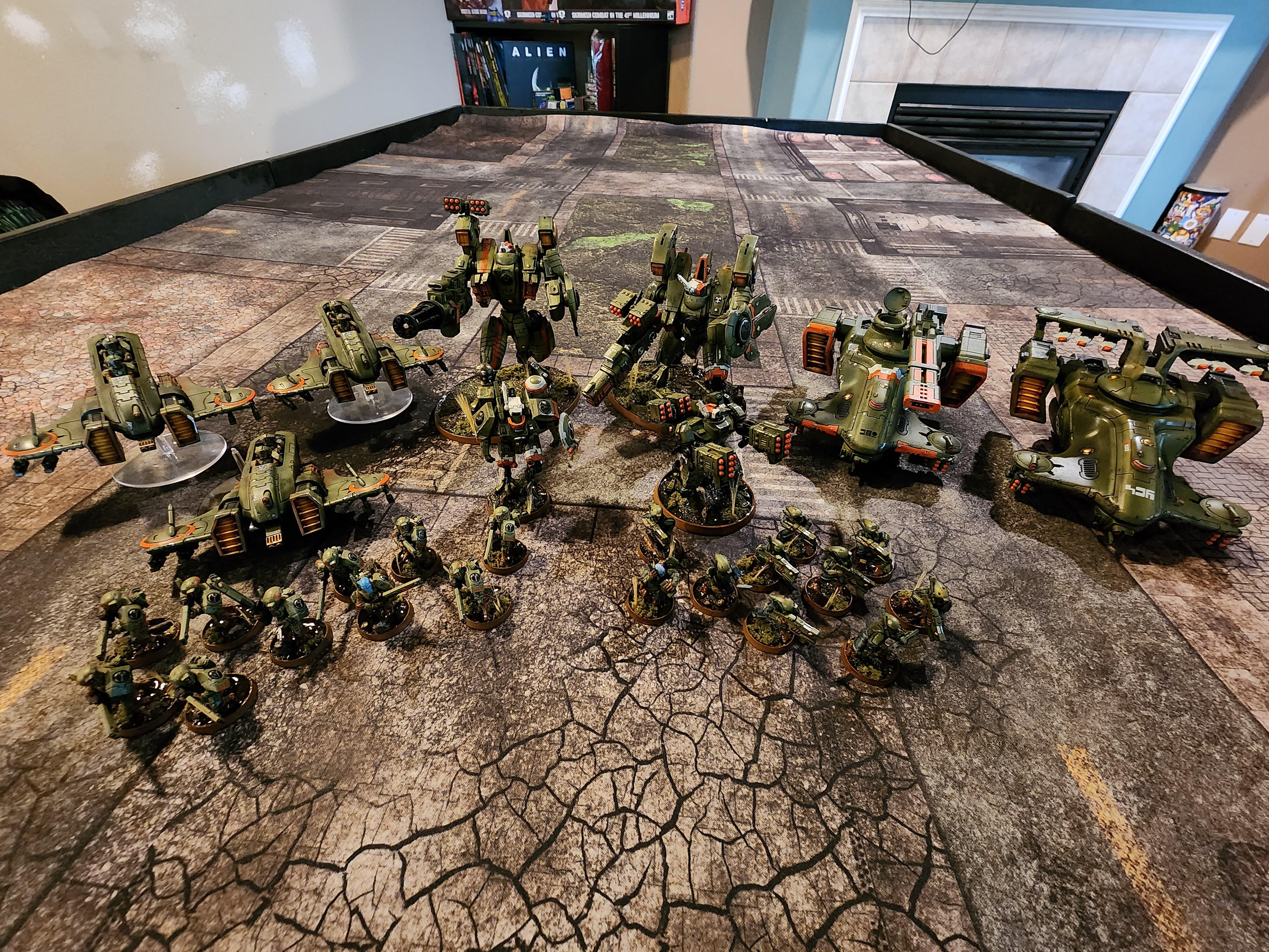 Army, Tau, Swamp Tau Army