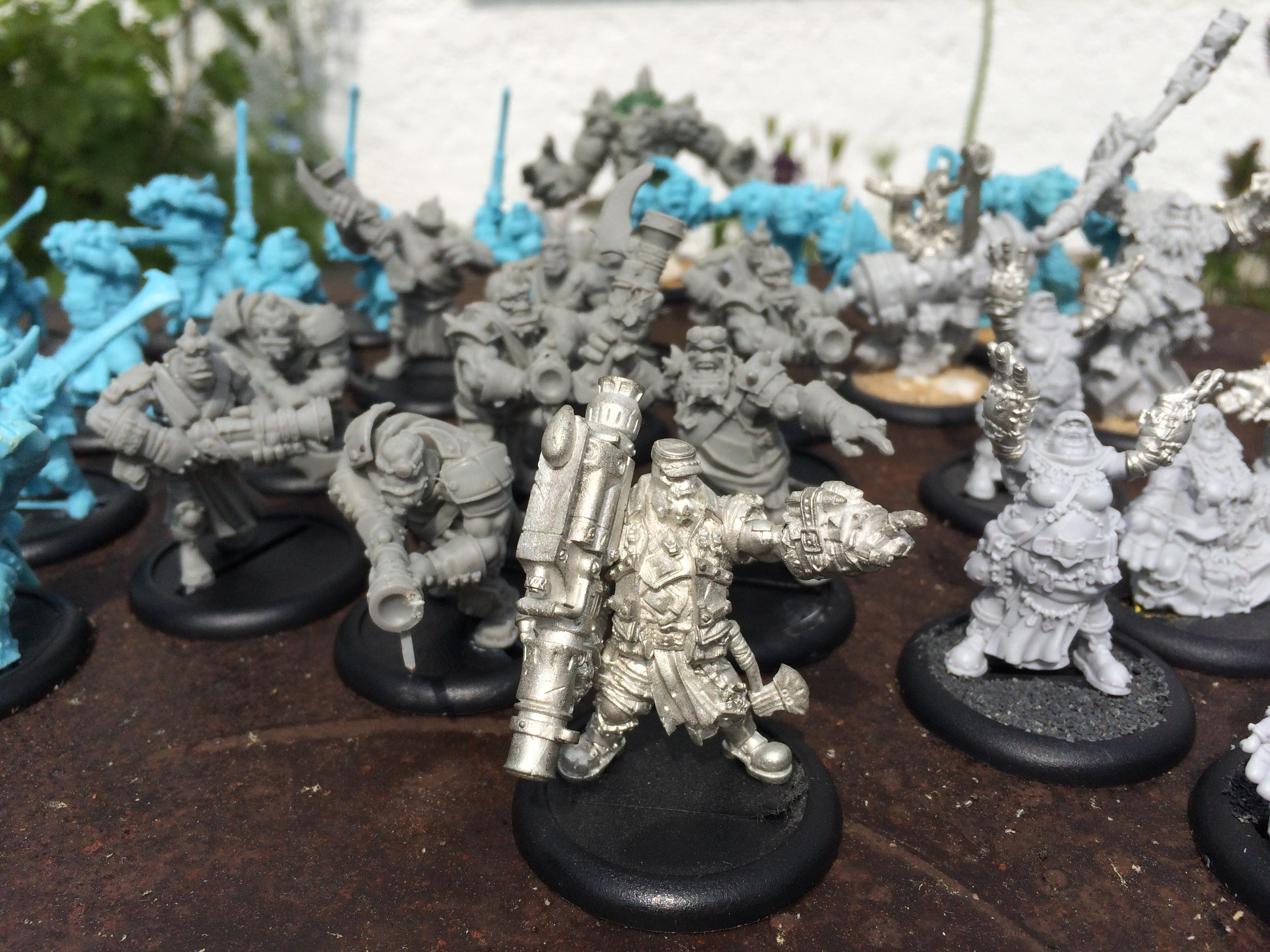 Berserkers, Charakters, Cryx, Cygnar, Khador, Minions, Sentinel, Trollbloods, Warjack