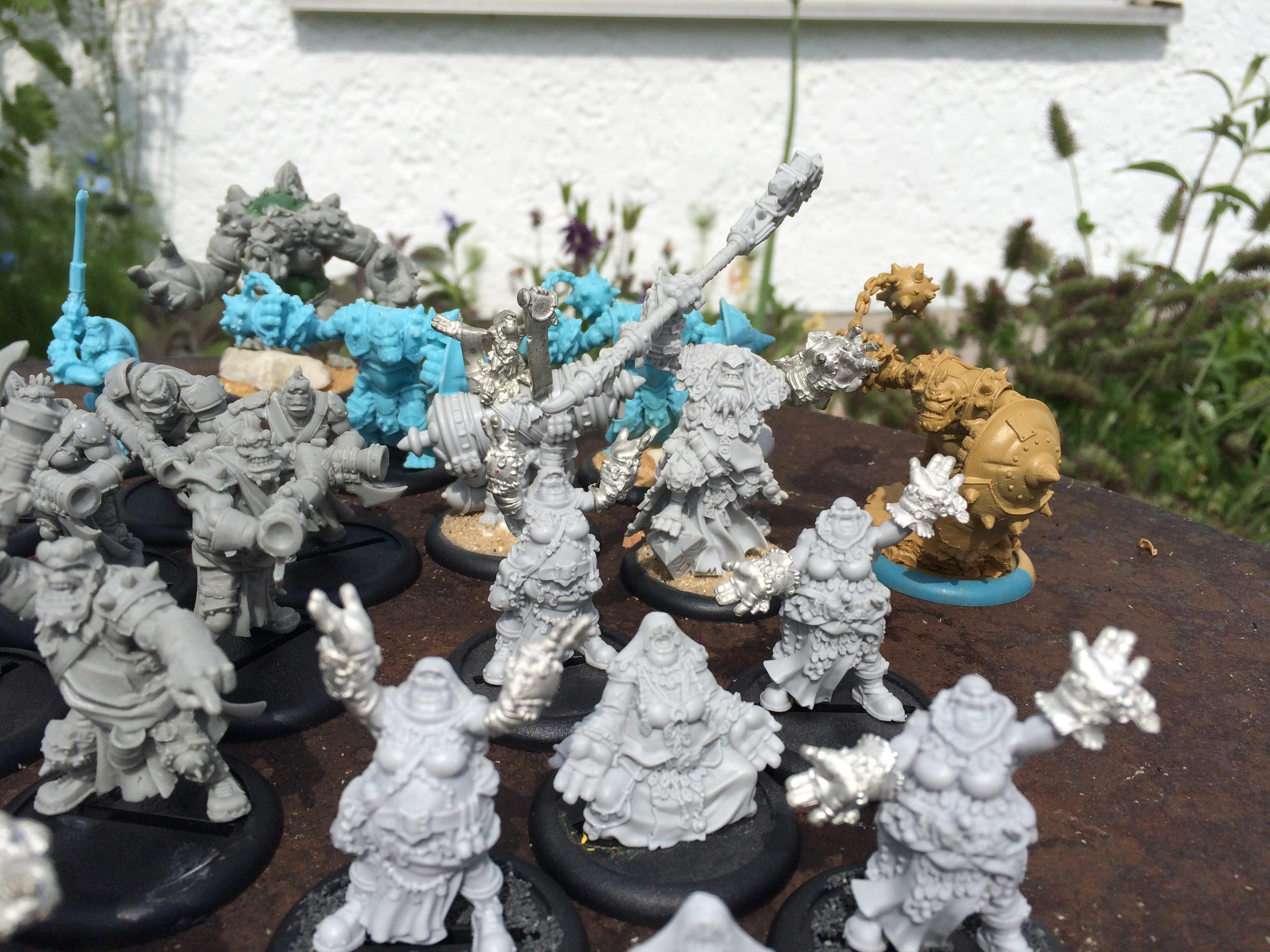 Berserkers, Charakters, Cryx, Cygnar, Khador, Minions, Sentinel, Trollbloods, Warjack